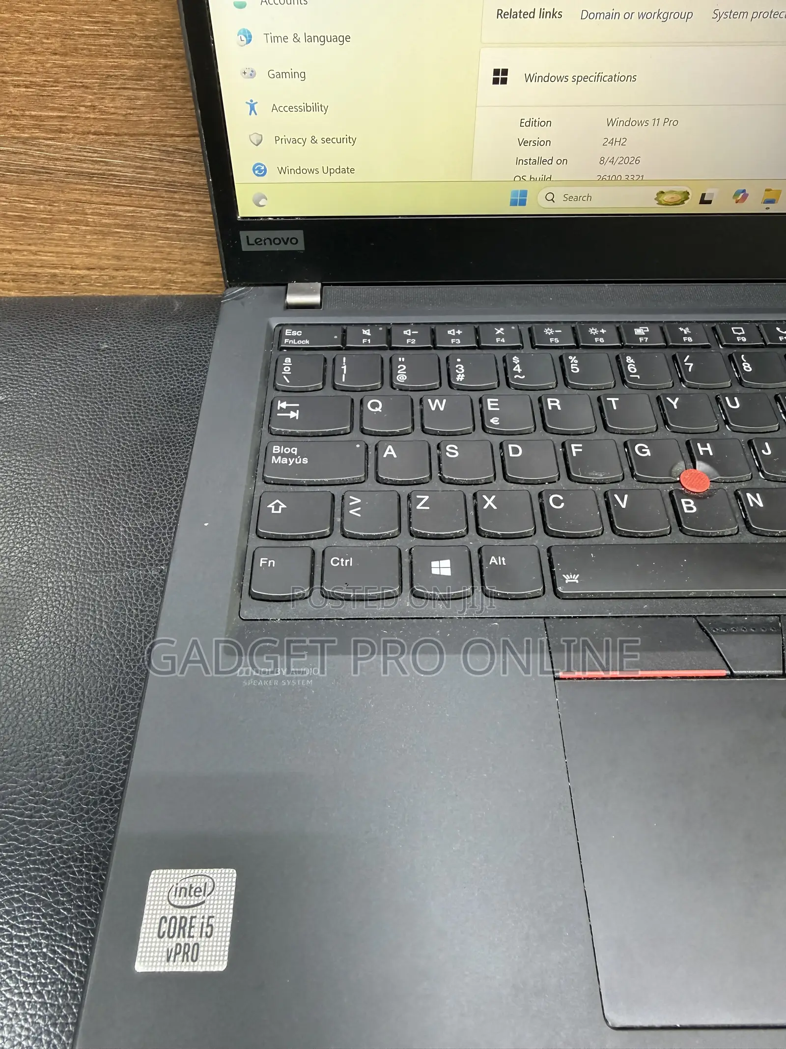 Laptop Lenovo ThinkPad T14 1GB Intel Core i5 SSD 256GB