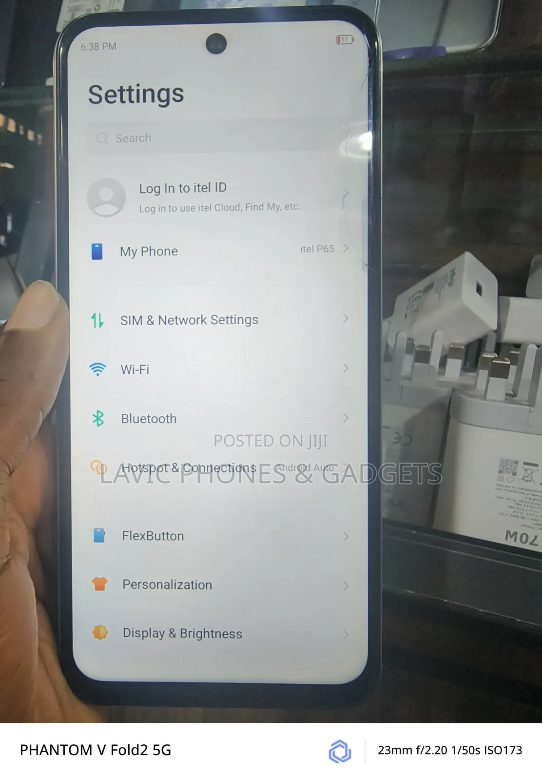 Itel P65 128 GB Gold