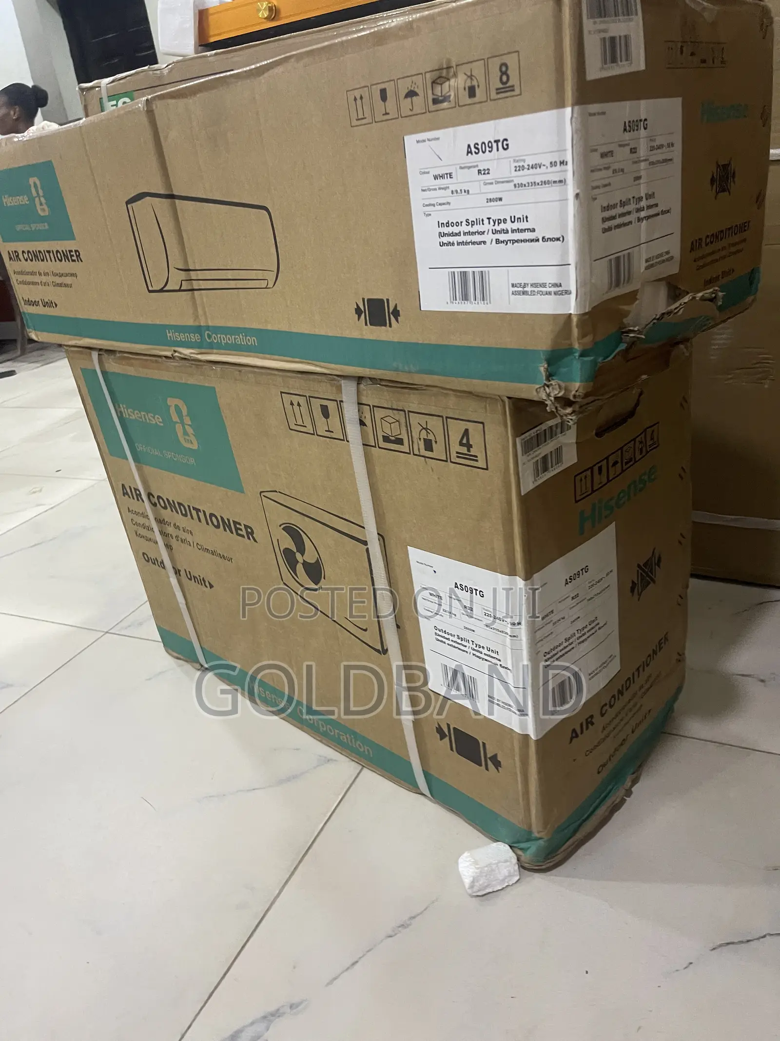 Hisense 1HP Split Air Conditioner – Cool Without Compromise