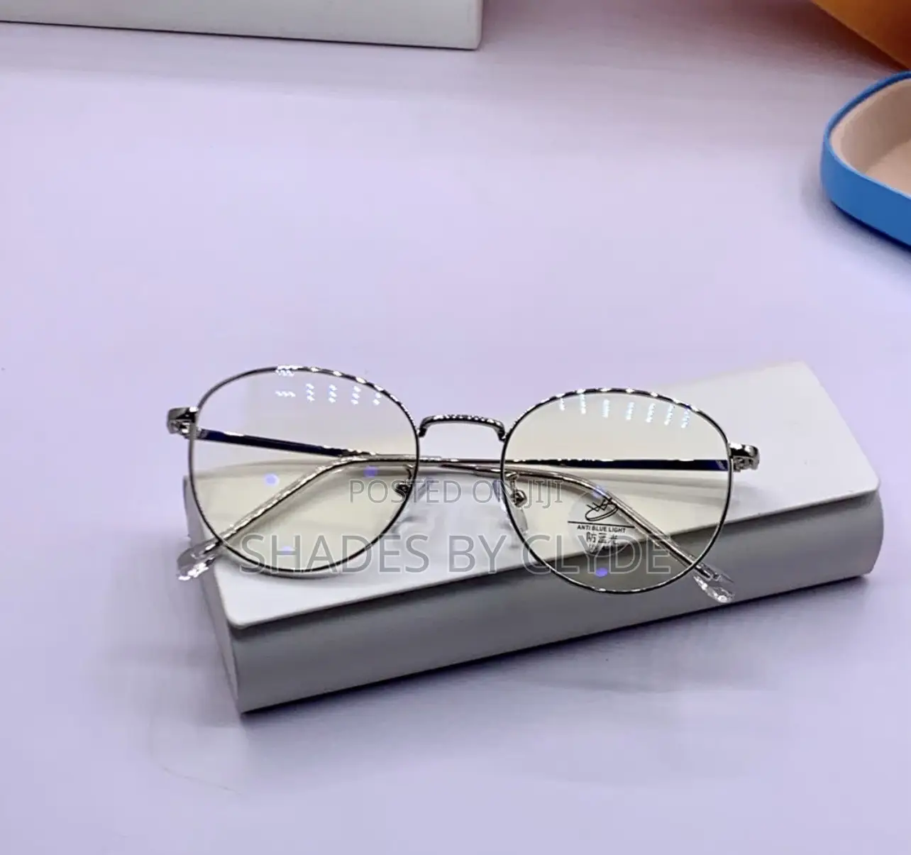 Sleek Lightweight Round Eyeglasses - Gold, Silver Rose Gold!
