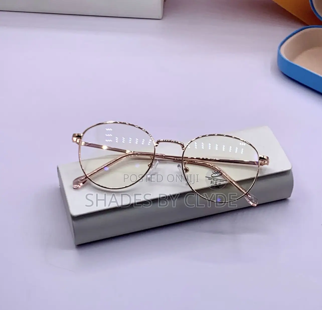 Sleek Lightweight Round Eyeglasses - Gold, Silver Rose Gold!