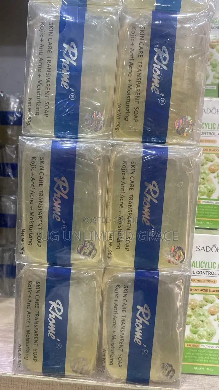 Rhome Transparent Facial Soap by 1 Pack