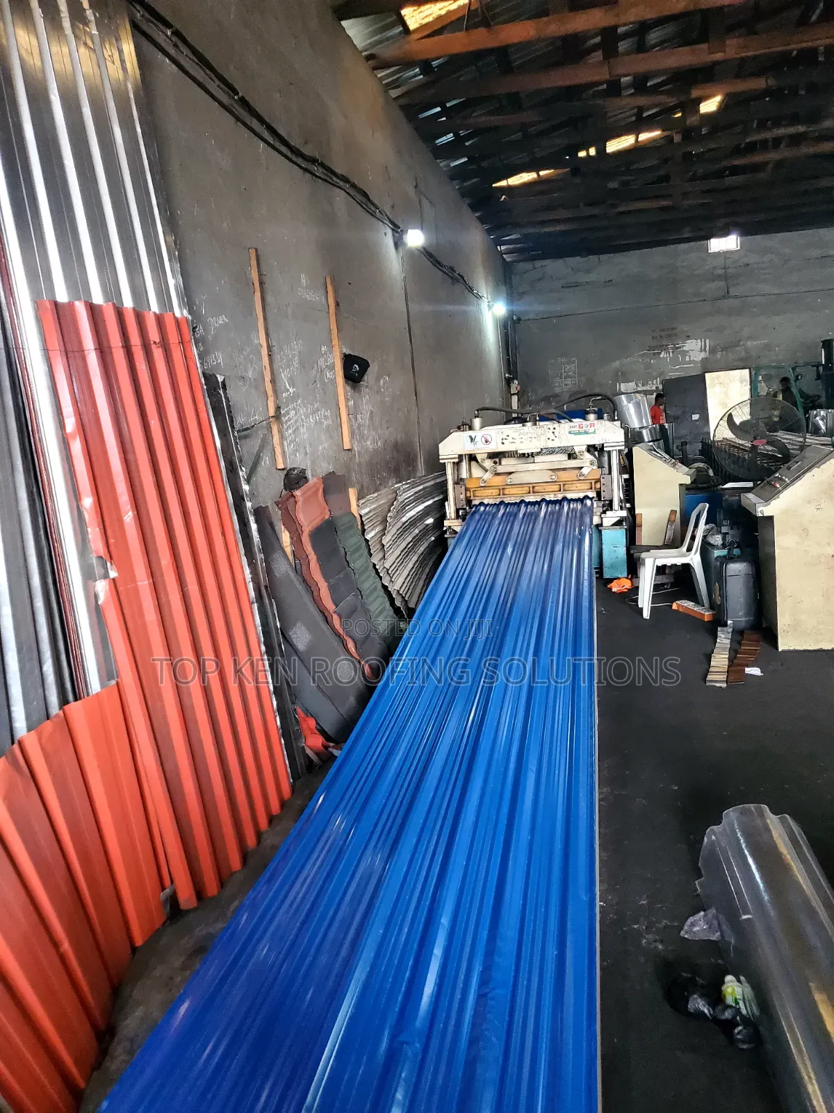0.58mm Blue Non Stepping Oven Baked