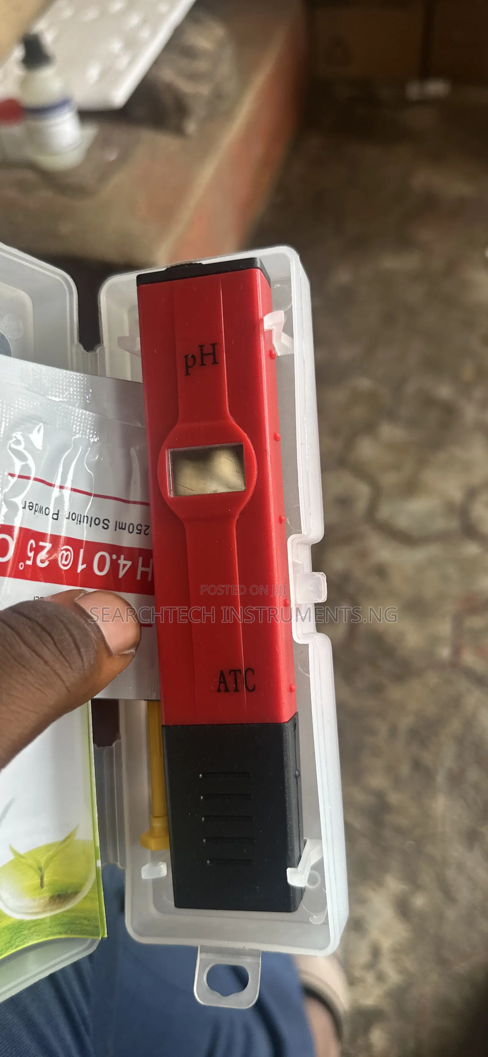 P. H. Meter Handled
