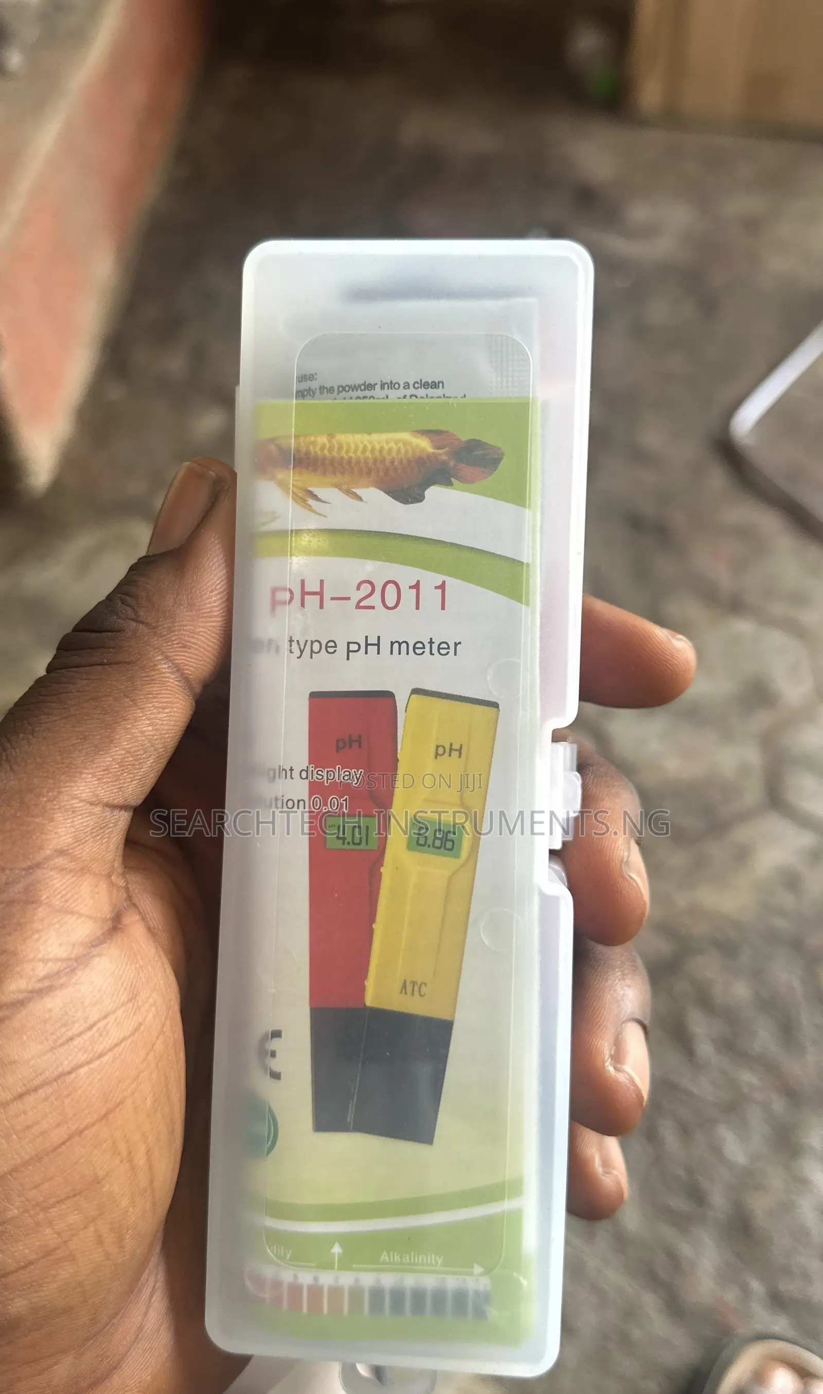 P. H. Meter Handled