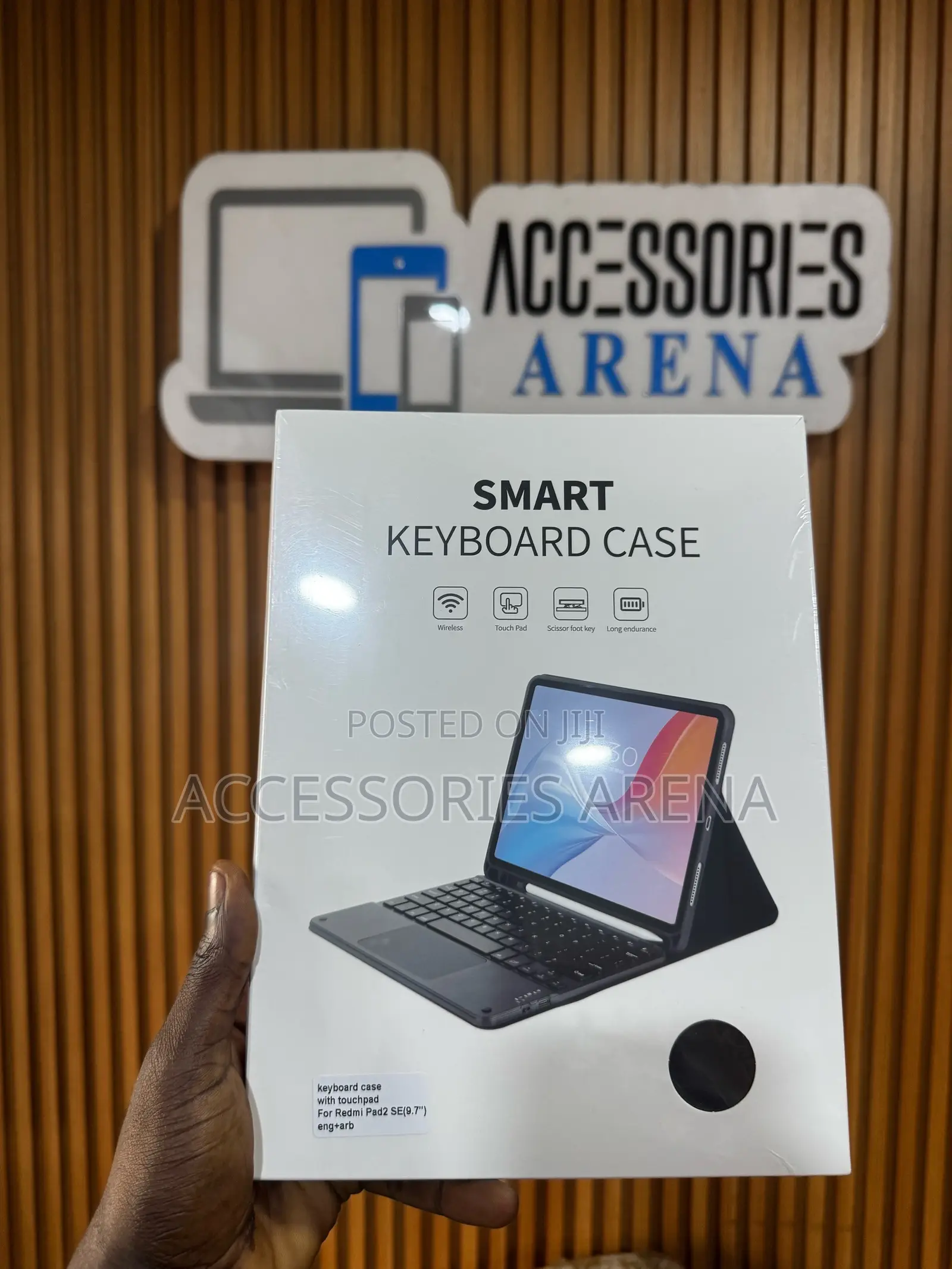 Smart Bluetooth Keyboard Case With Touchpad for Redmi Pad 2 (9.7")