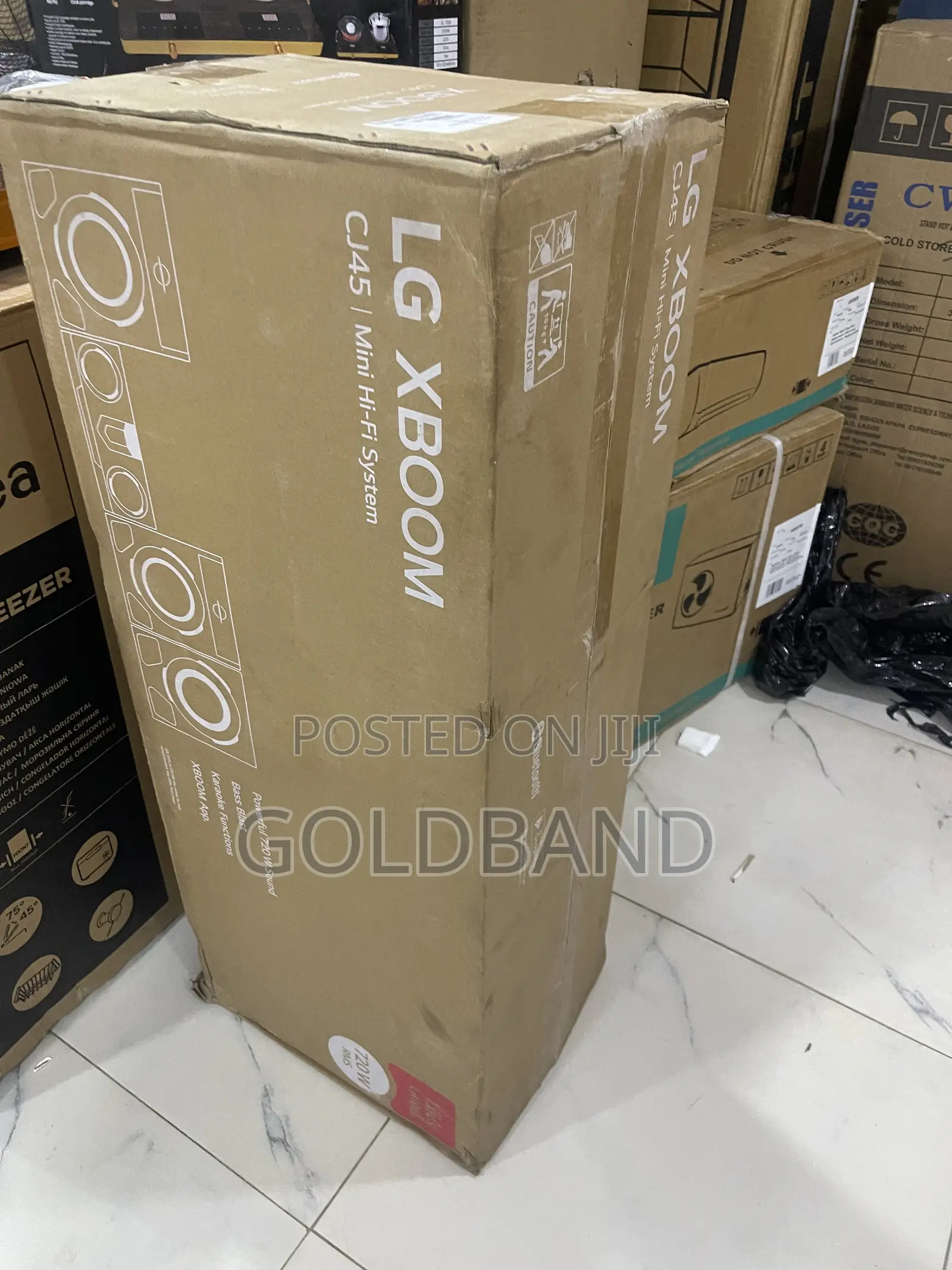 LG XBOOM CJ45 3-Speaker Mini Hi-Fi – Your Music, Amplified