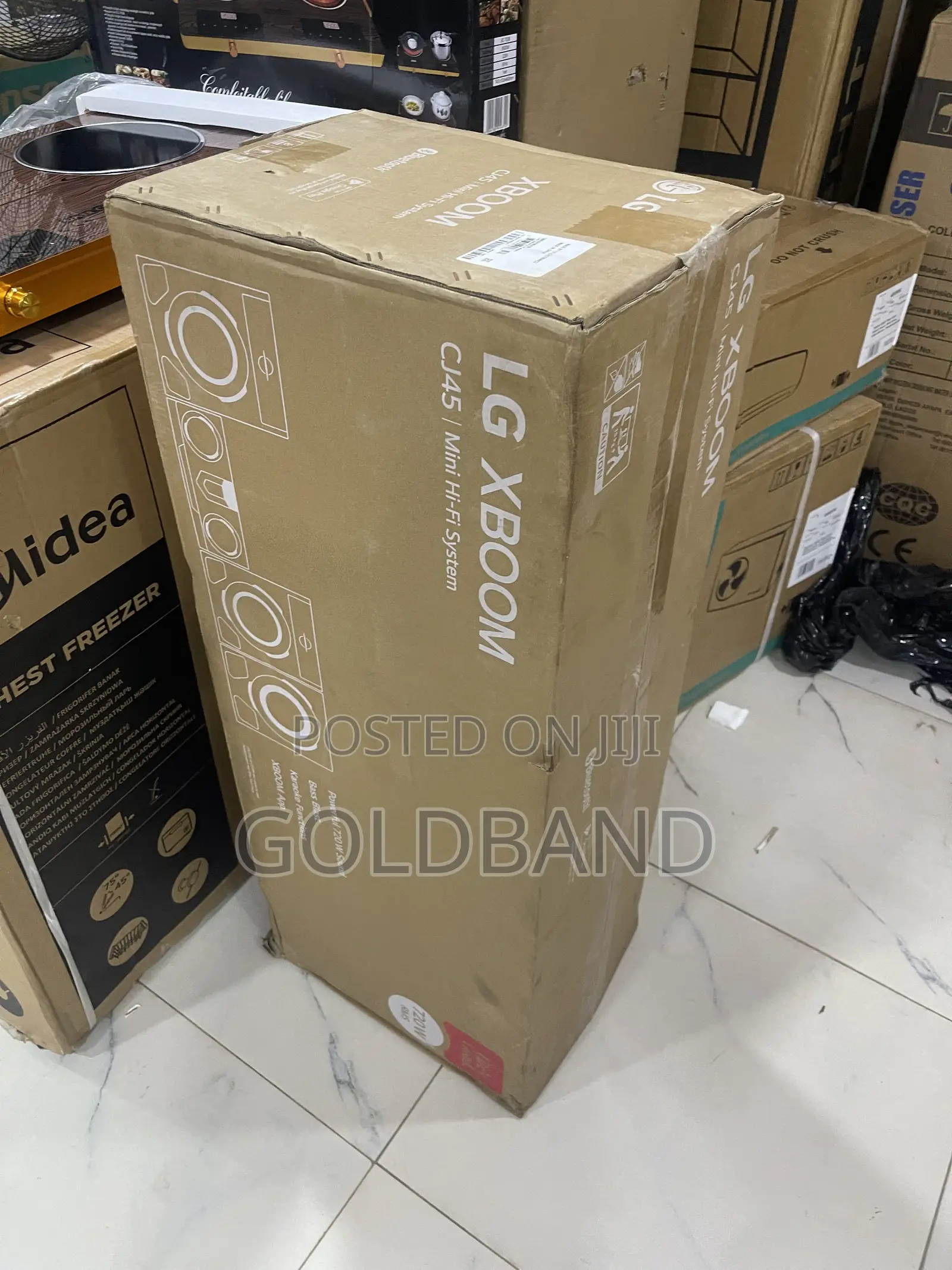 LG XBOOM CJ45 3-Speaker Mini Hi-Fi – Your Music, Amplified