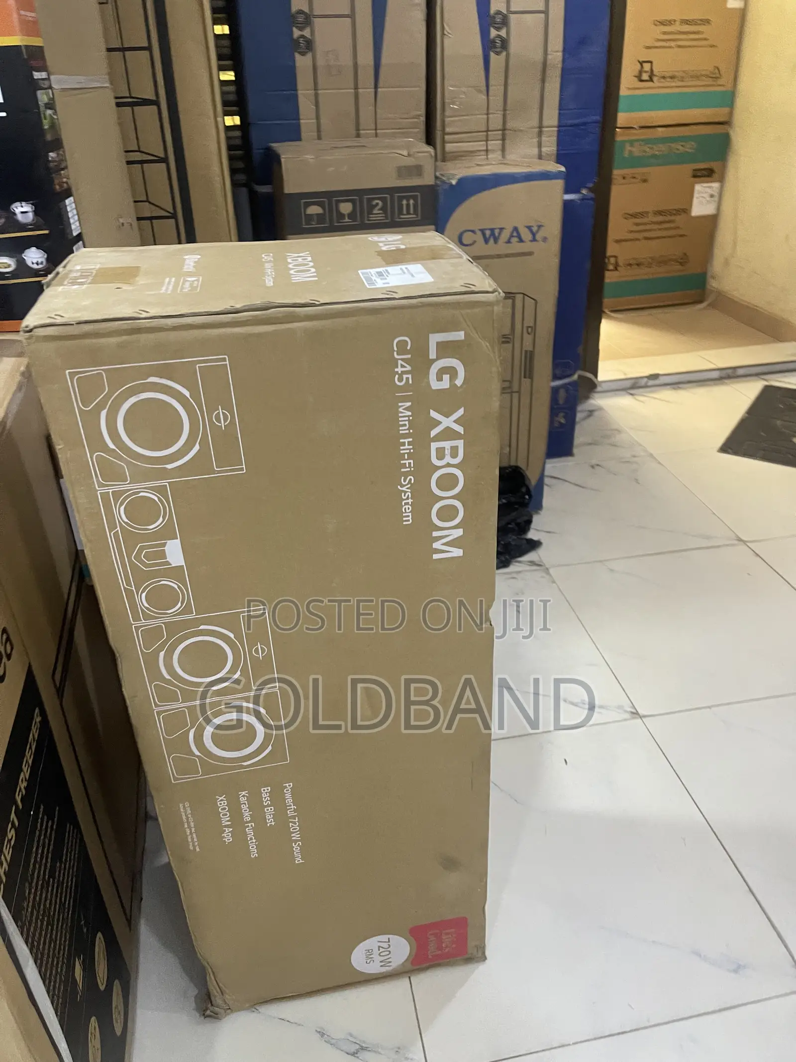 LG XBOOM CJ45 3-Speaker Mini Hi-Fi – Sound That Fills the Room