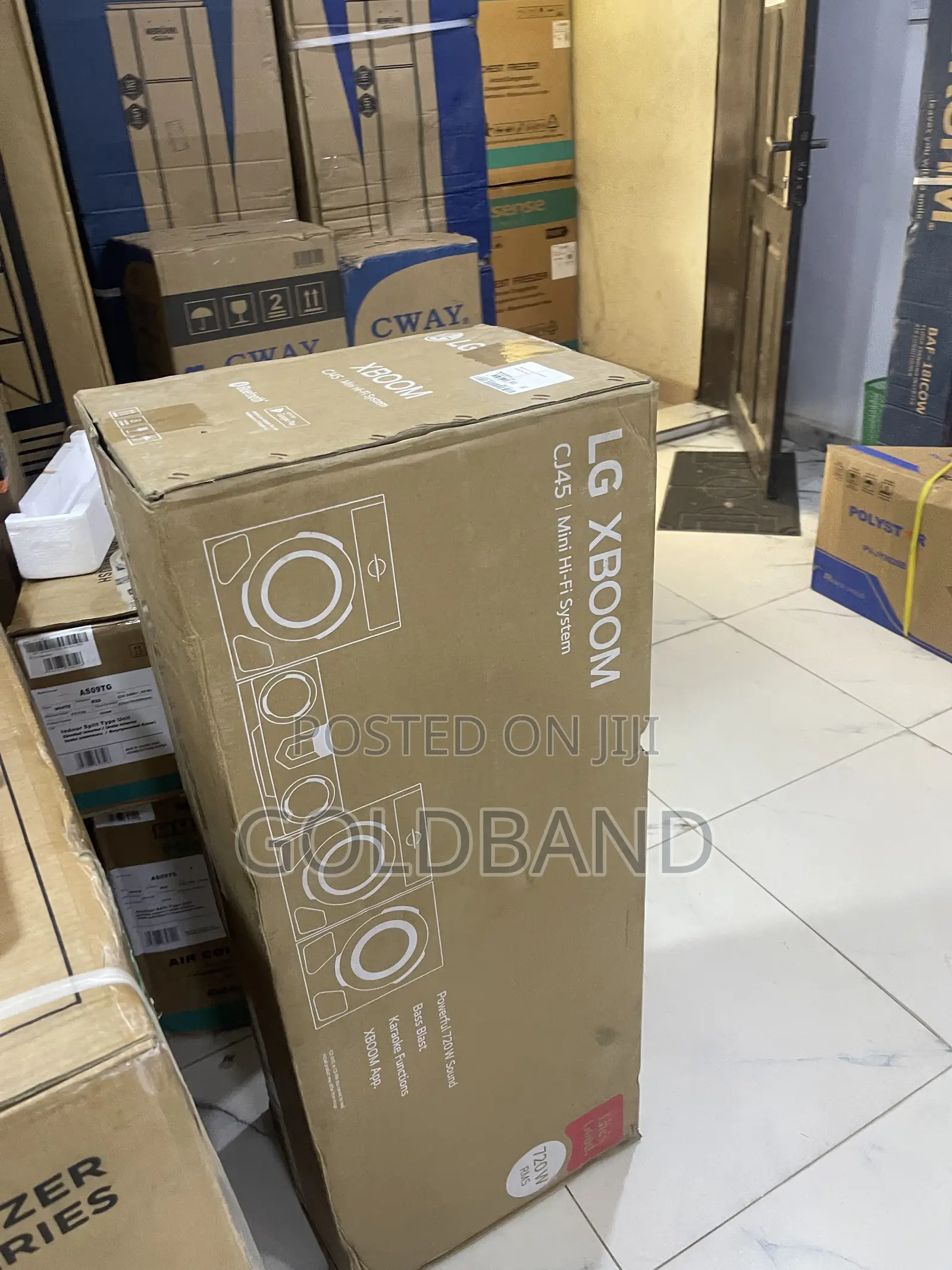 LG XBOOM CJ45 3-Speaker Mini Hi-Fi – Sound That Fills the Room