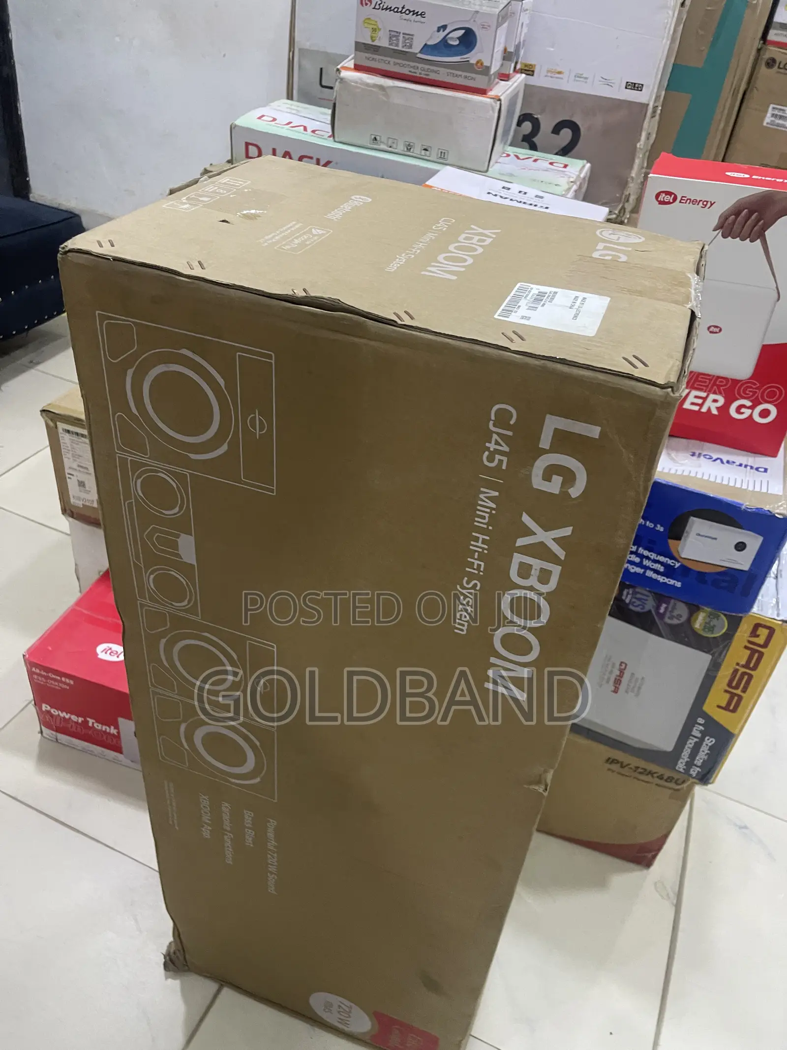 LG XBOOM CJ45 3-Speaker Mini Hi-Fi – Turn Any Room Into a Party