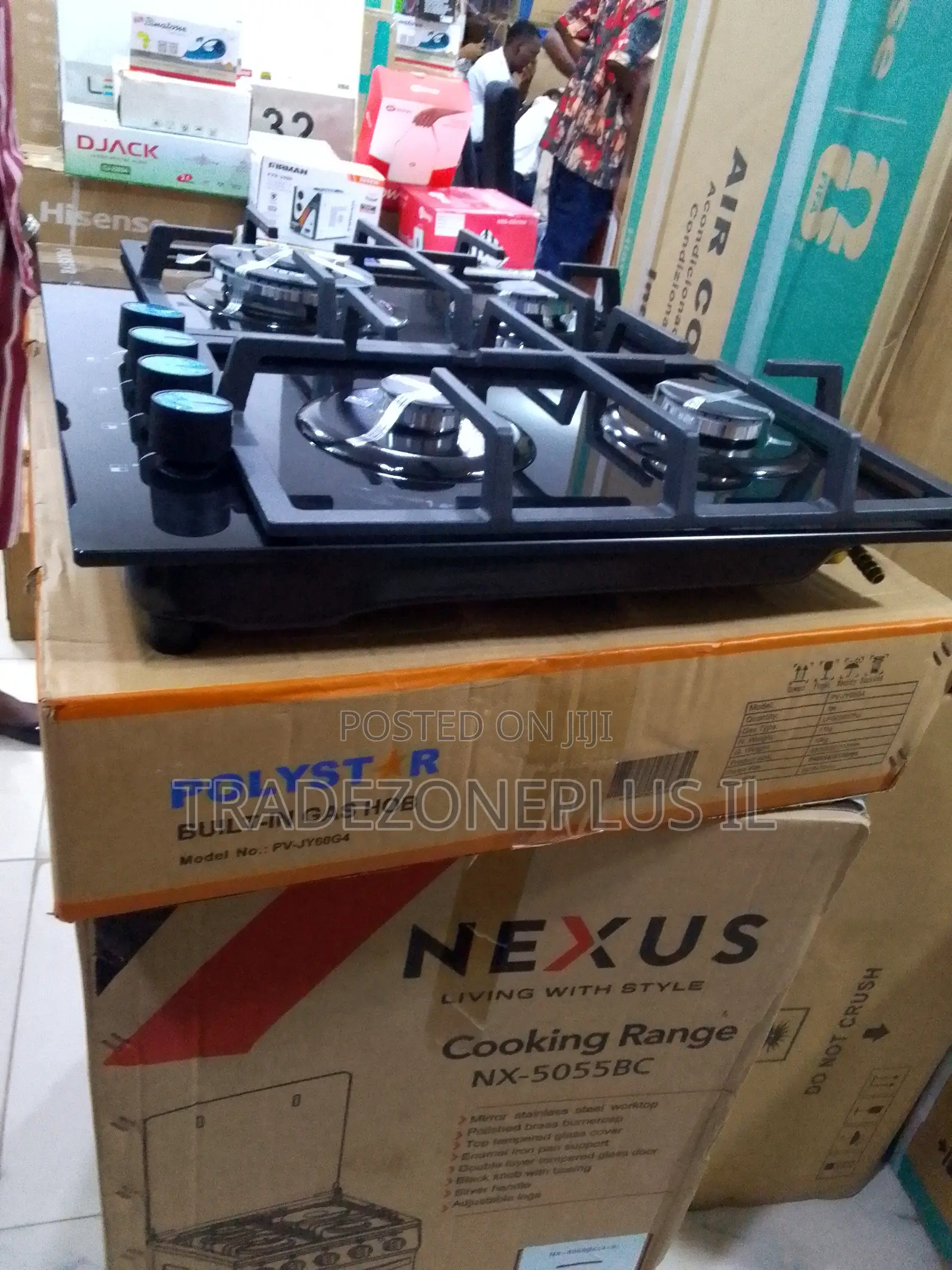 Cook With Confidence Using the Polystar 4-Burner Gas Hob With an 8mm T