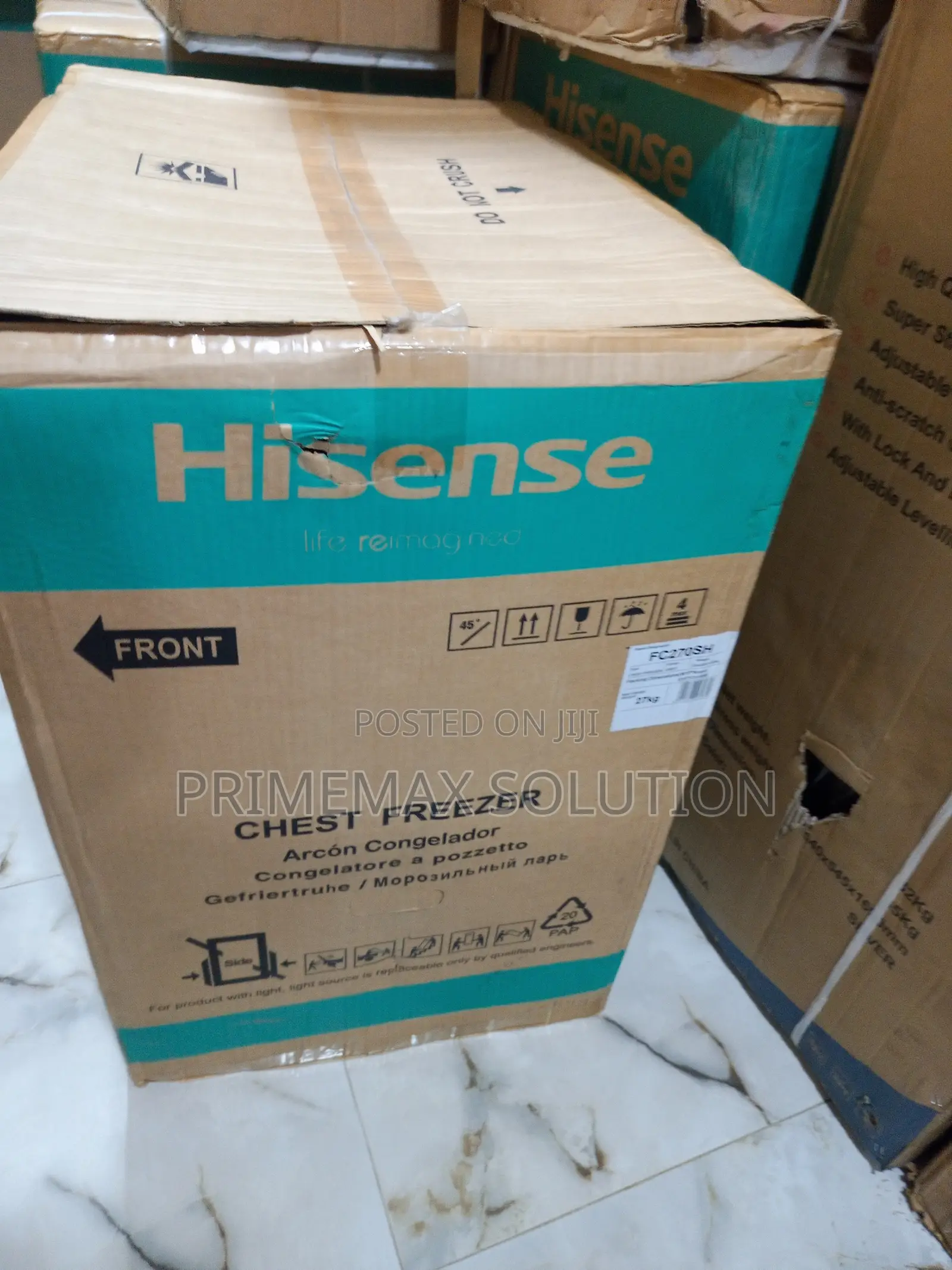 Secure, Spacious Stylish: The Hisense 270SH Freezer