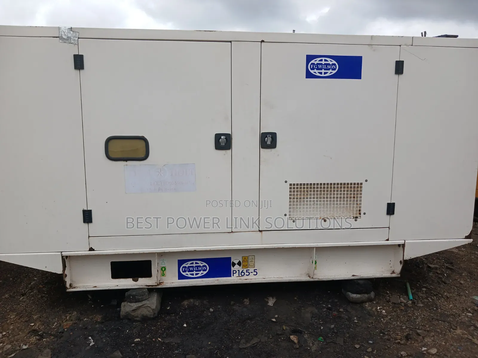 165kva UK Perkins Generator Soundproof for Sale Near You