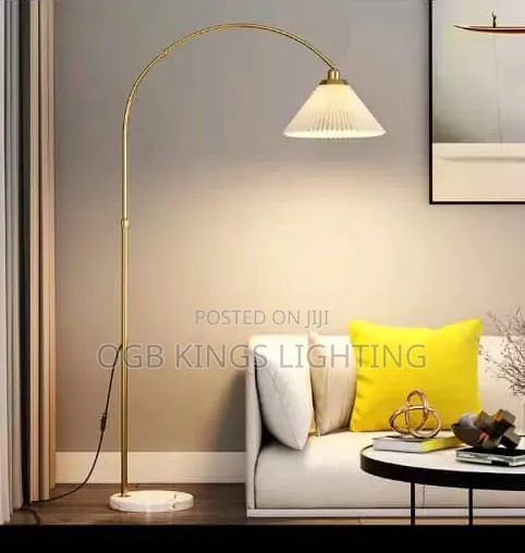LED Fishing Floor Lamp Living Room Decoration Bedroom Bedside Light