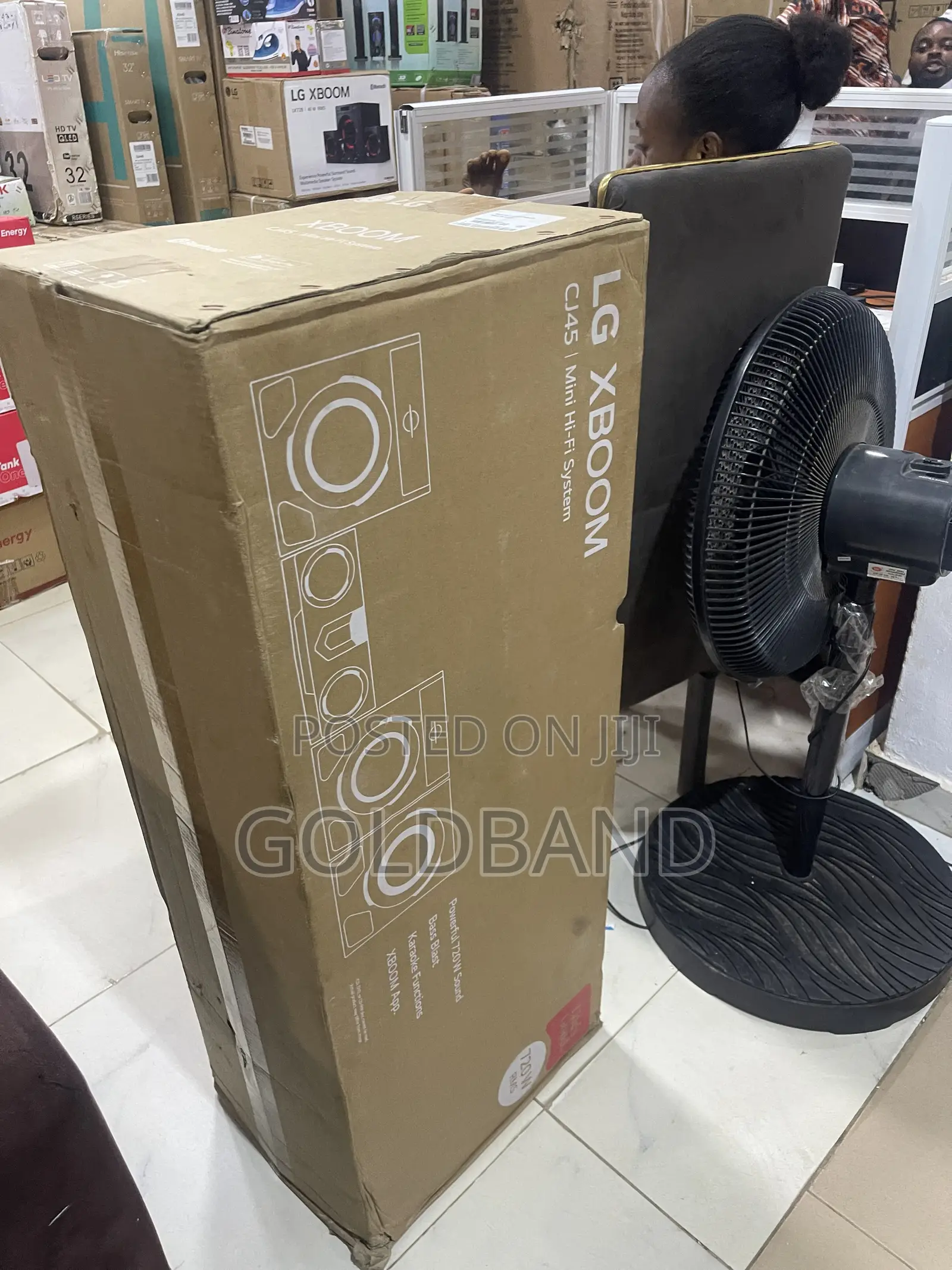 LG XBOOM CJ45 3-Speaker Audio System – Sound Made for Sharing