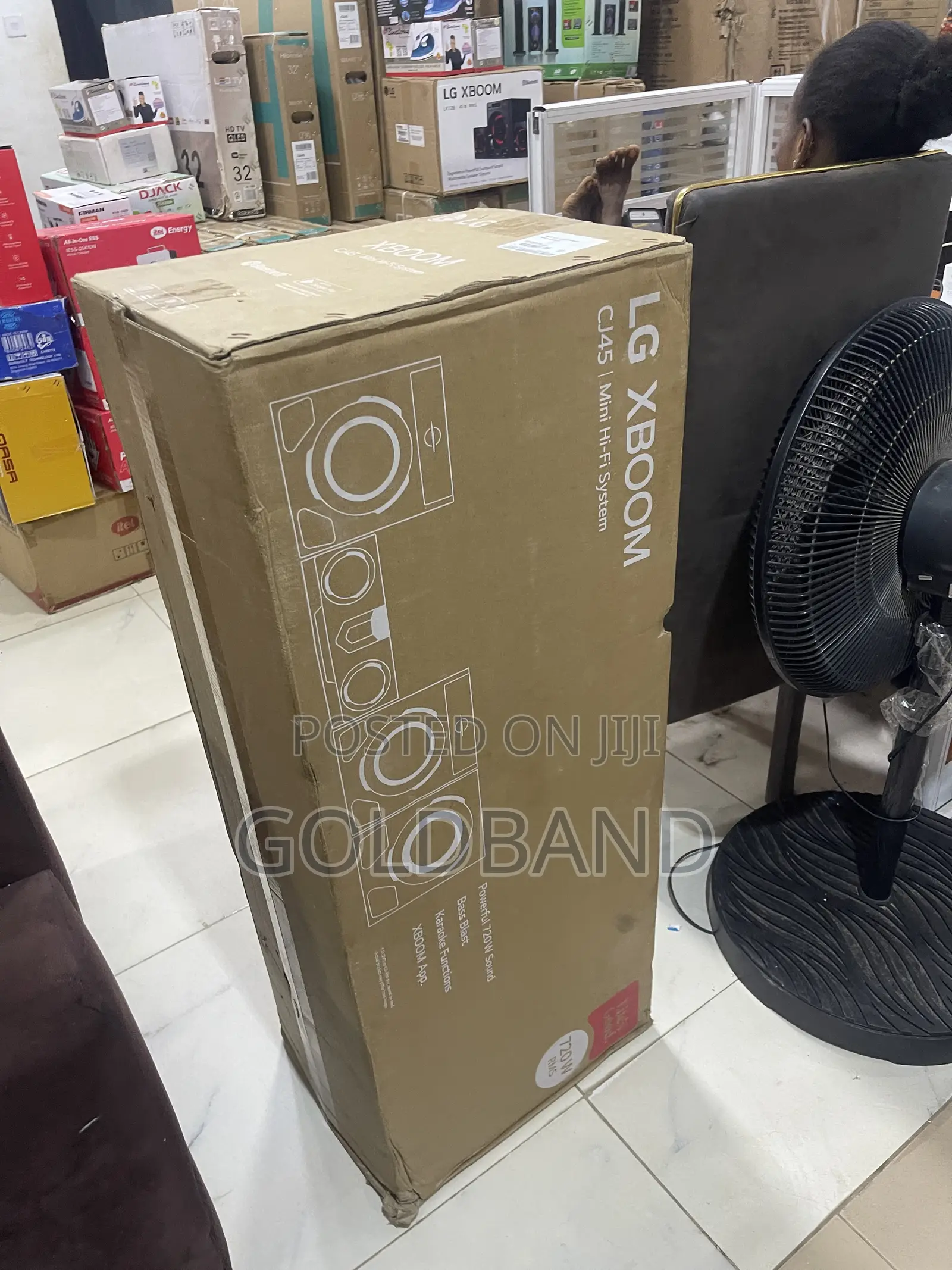 LG XBOOM CJ45 3-Speaker Audio System – Sound Made for Sharing