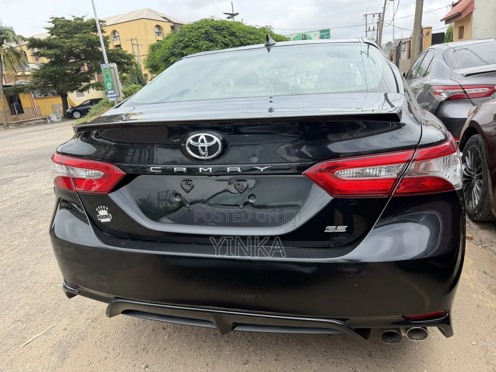 Toyota Camry SE (2.5L 4cyl 8A) 2019 Black