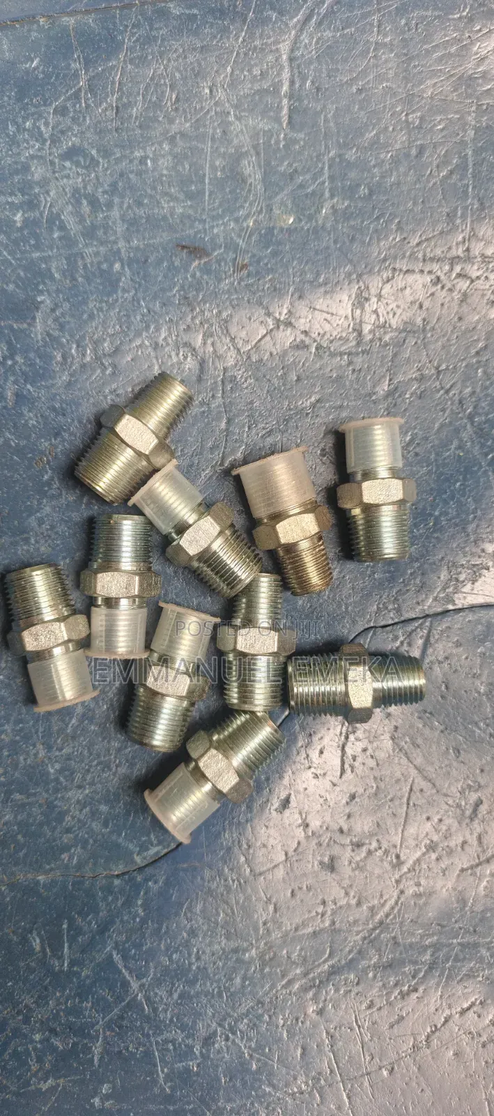 Hex Nipple 1/4 X 3/8