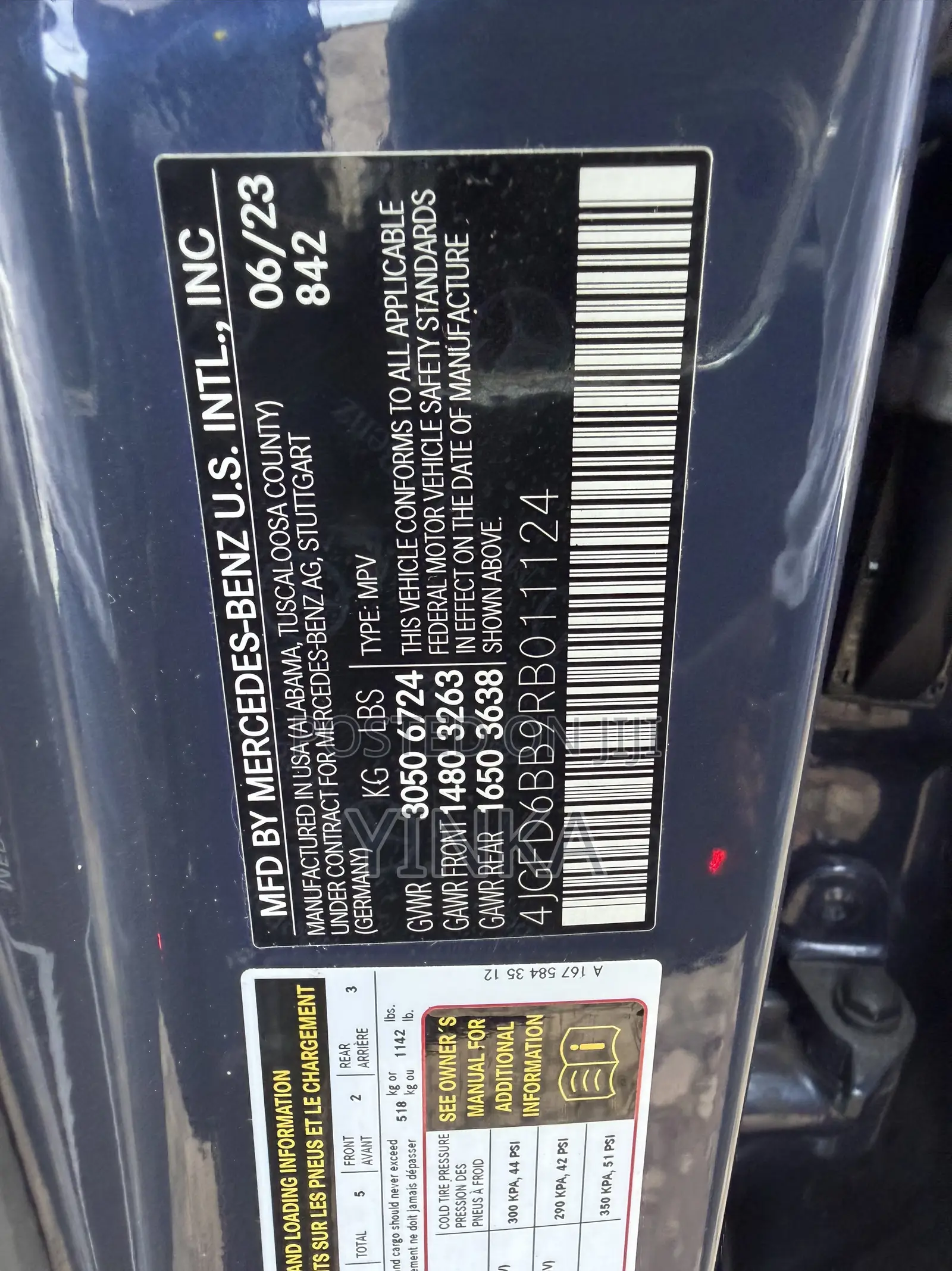 Mercedes-Benz GLE-Class AMG GLE 53 4MATIC 2024 Blue