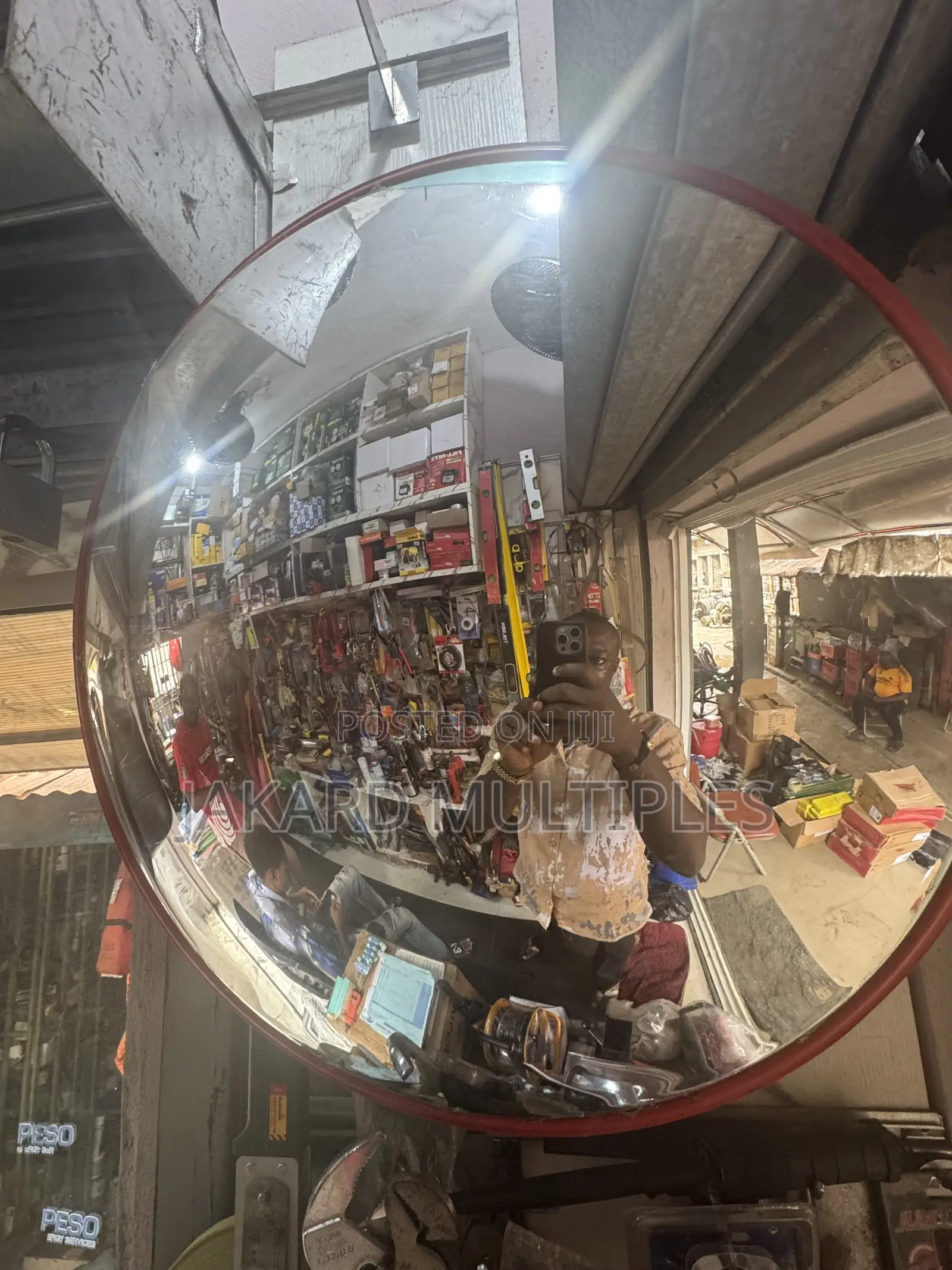 Circular Convex Safety Mirror