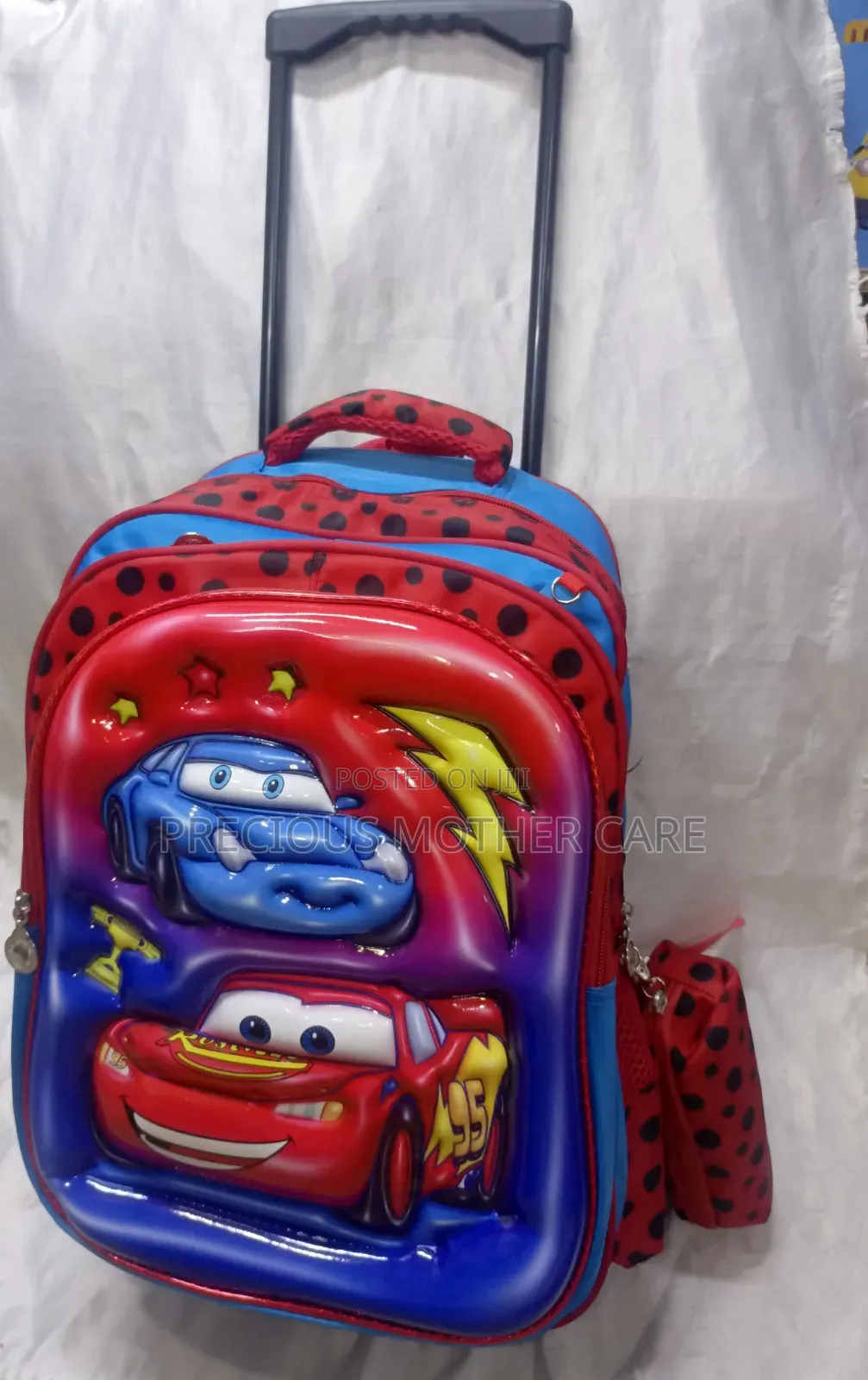 Gloxy Boy Troulley and Back Pack School Bag for Age 3 to 10years