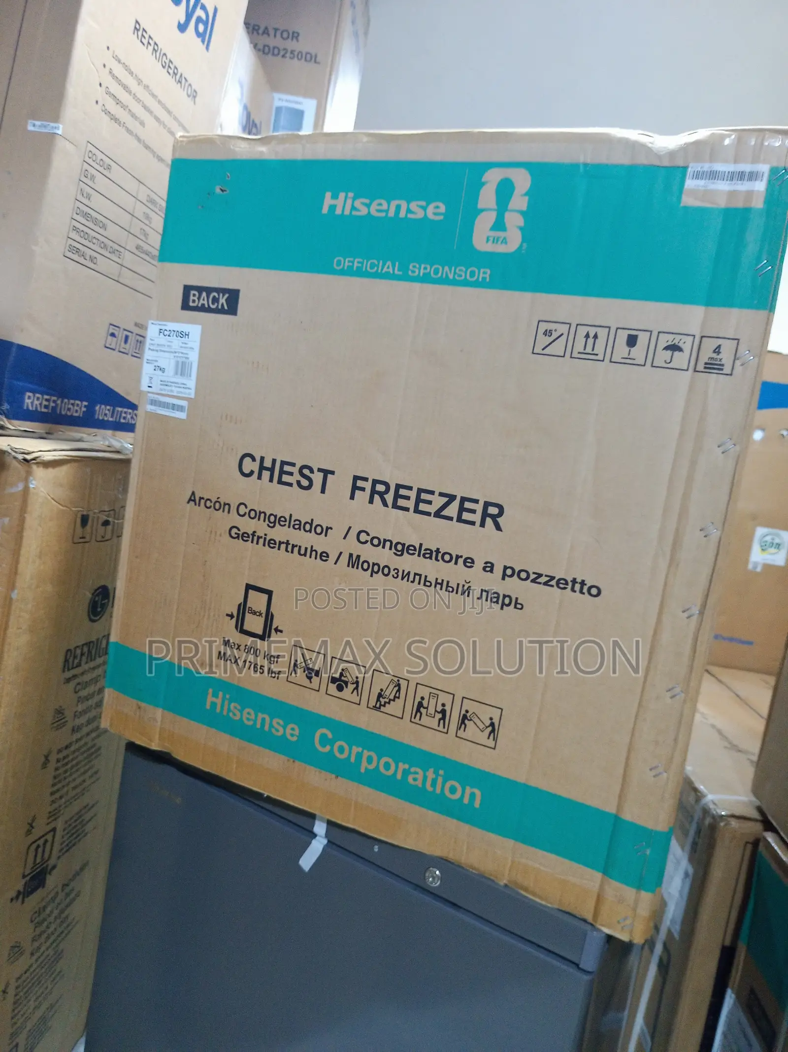 198 Litres of Pure Freezing Potential – Hisense 270SH