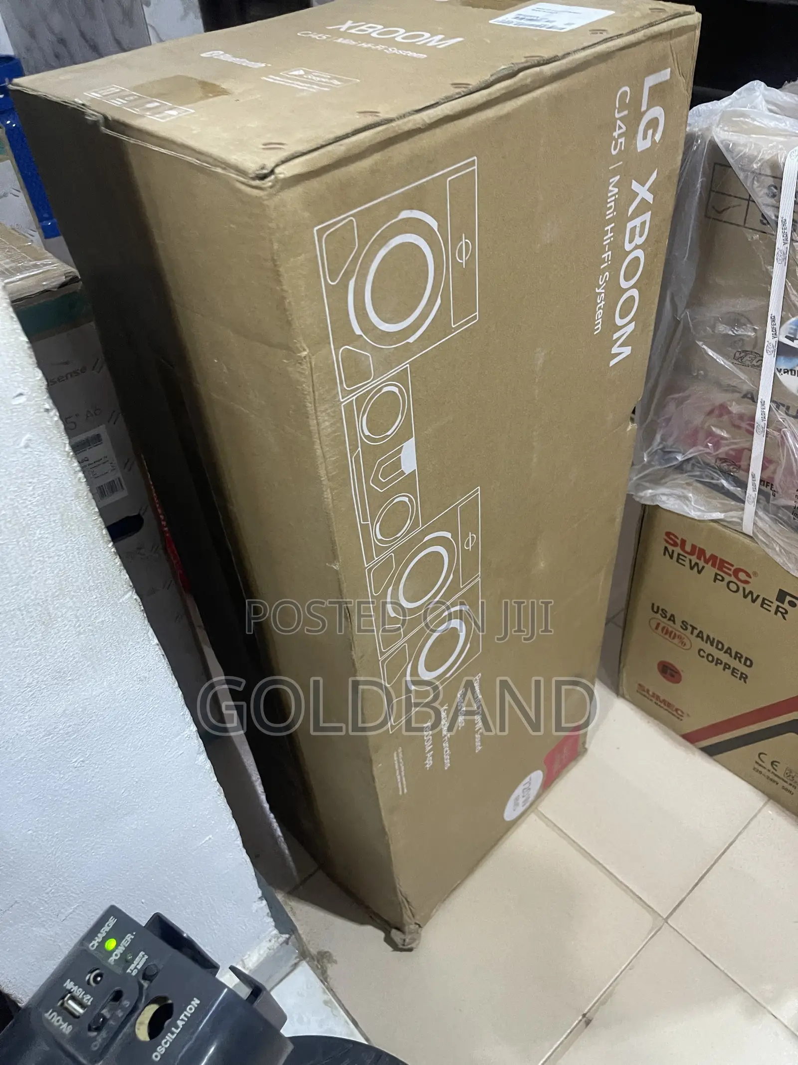 LG XBOOM CJ45 3-Speaker Mini Hi-Fi – Give Your Music Room to Shine