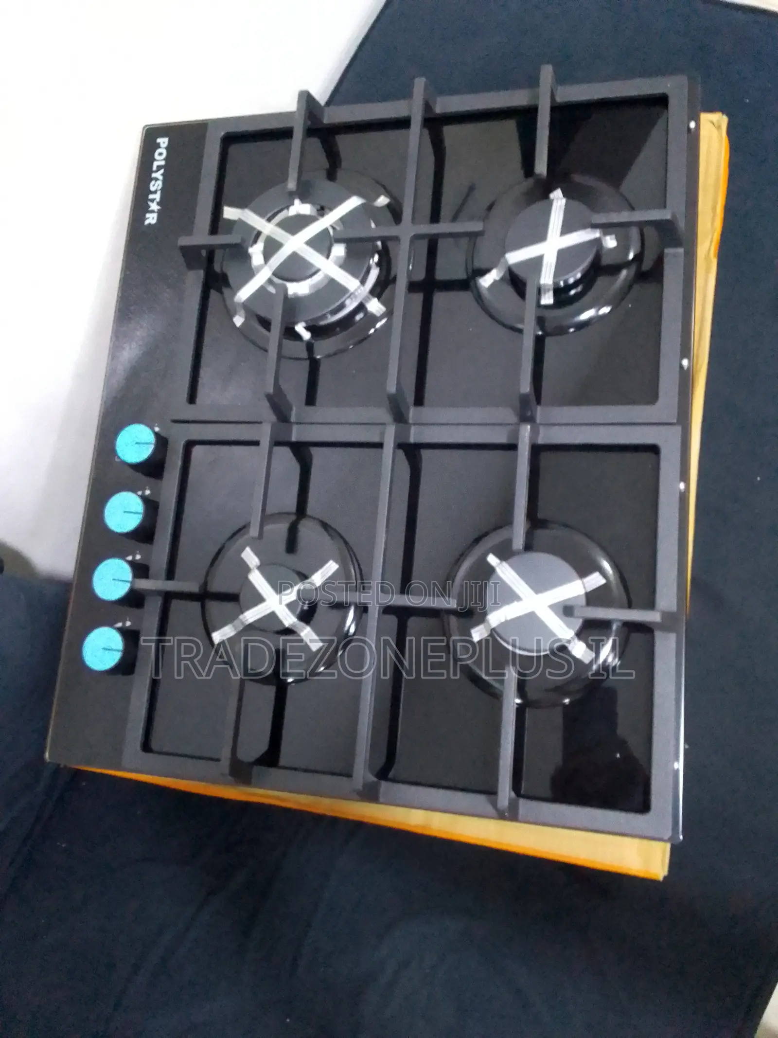 Polystar 4-Burner Gas Hob Is Built for Convenience, Style, and Everyda
