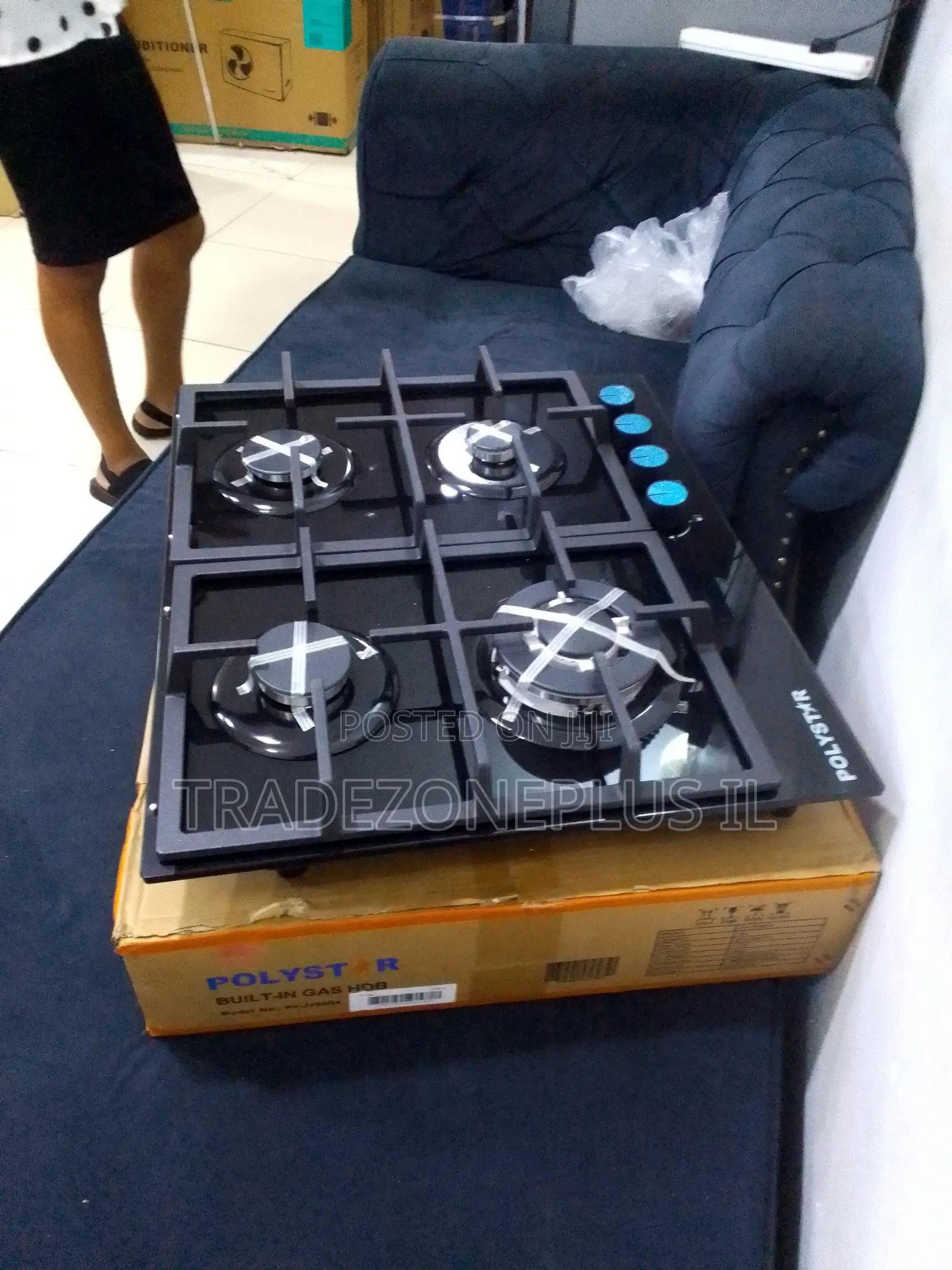 Polystar 4-Burner Gas Hob Is Built for Convenience, Style, and Everyda