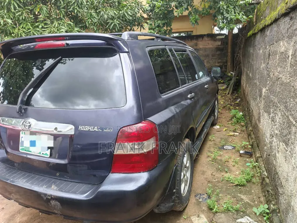 Toyota Highlander 2004 Blue