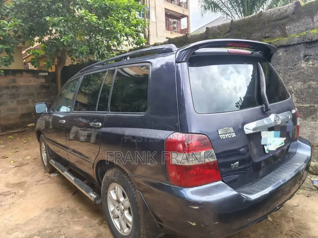 Toyota Highlander 2004 Blue