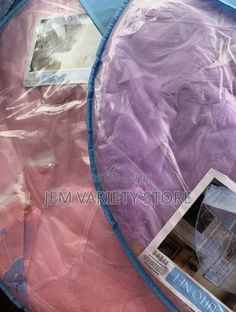 New Modern Foldable Round Mosquito Net. Available in Different Colors