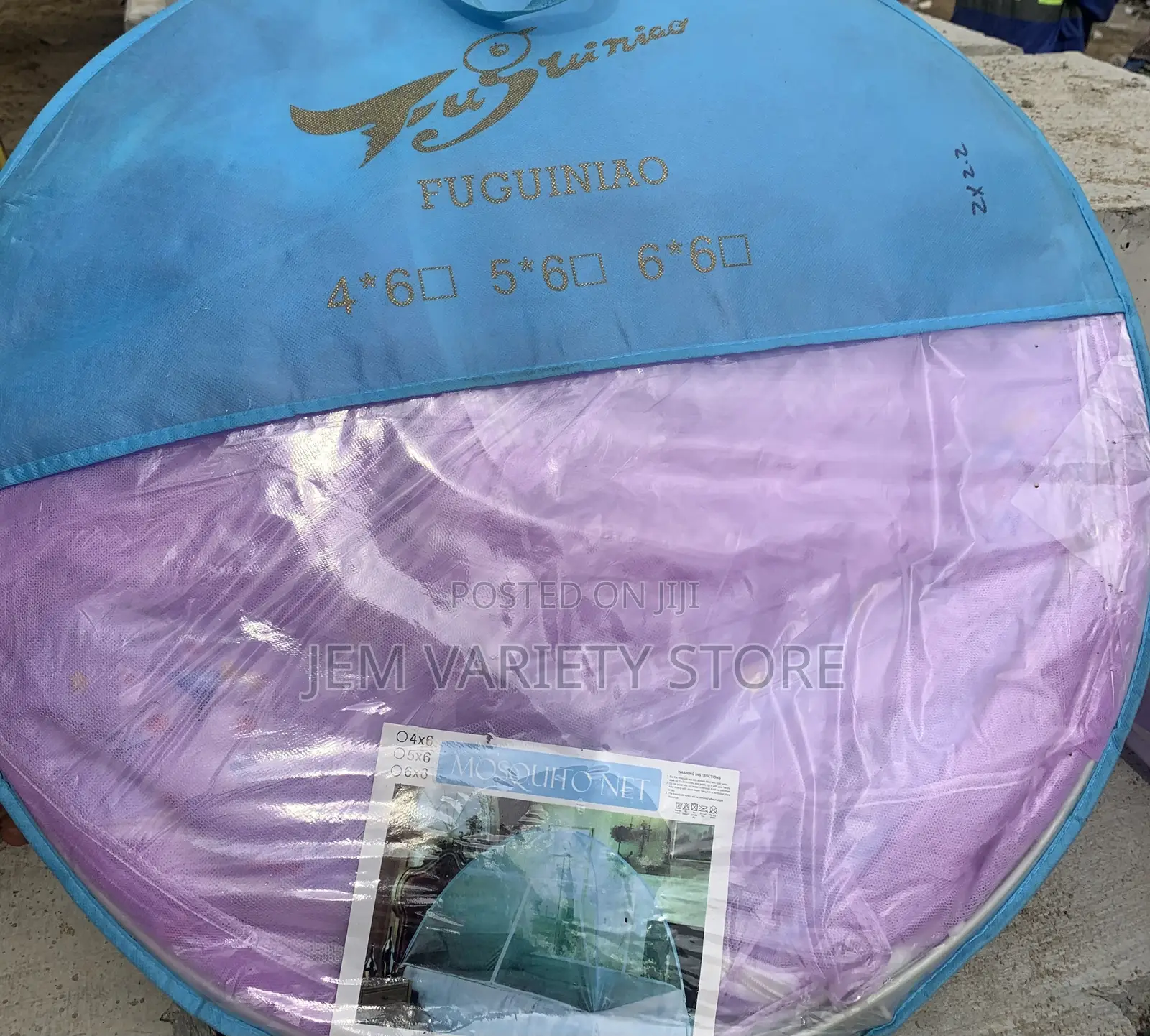 New Modern Foldable Round Mosquito Net. Available in Different Colors