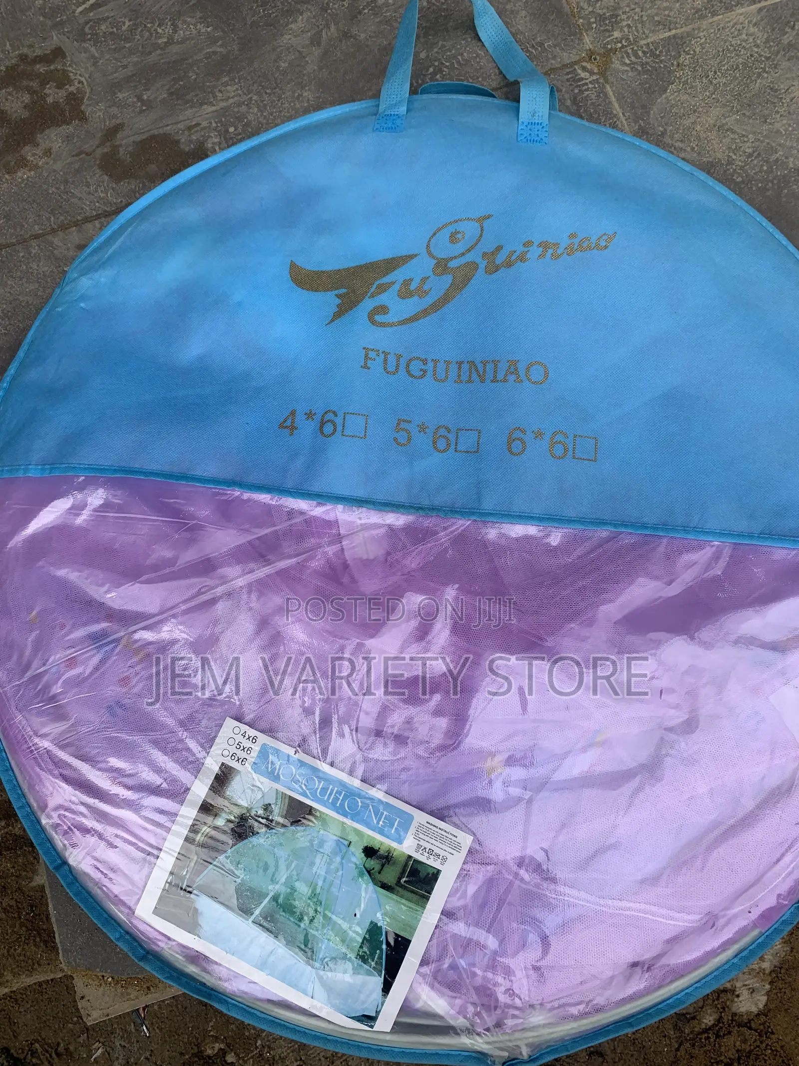 New Modern Foldable Round Mosquito Net. Available in Different Colors