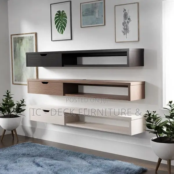 TVS15 Carson 4ft Floating Media Console, 55" TV Max
