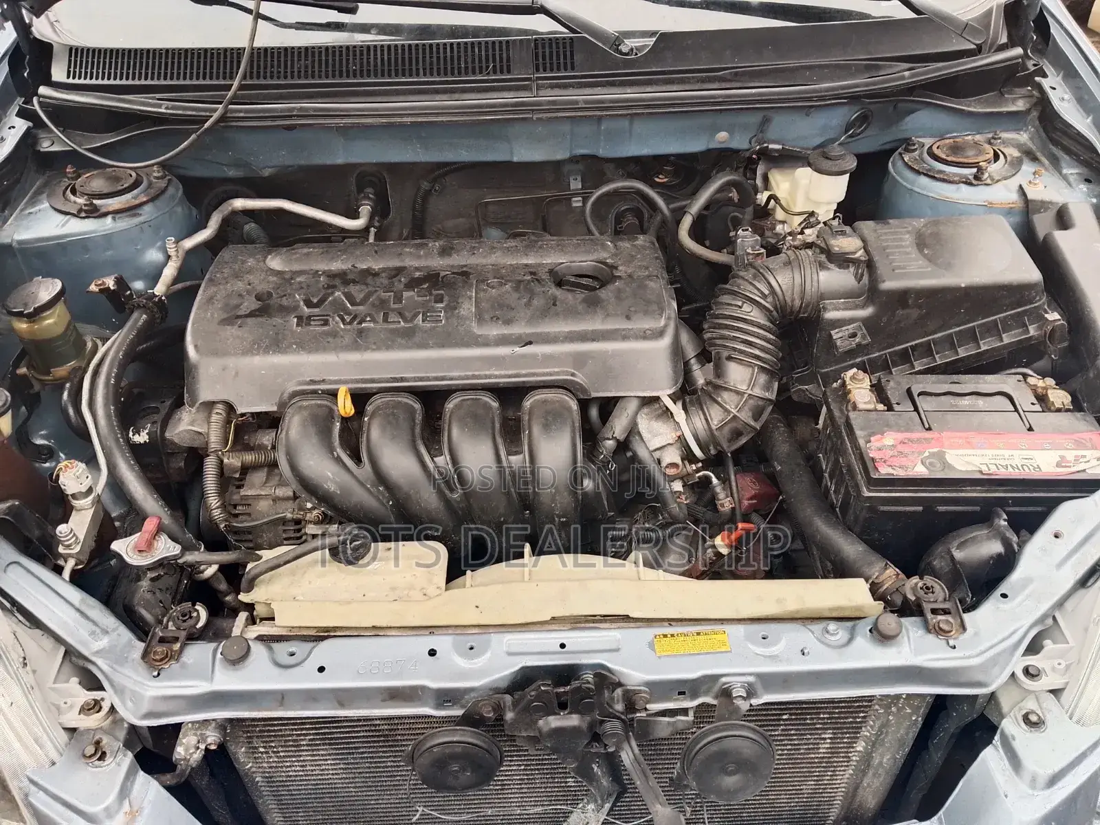 Toyota Matrix Hatchback FWD (1.8L 4cyl 5M) 2007 Blue