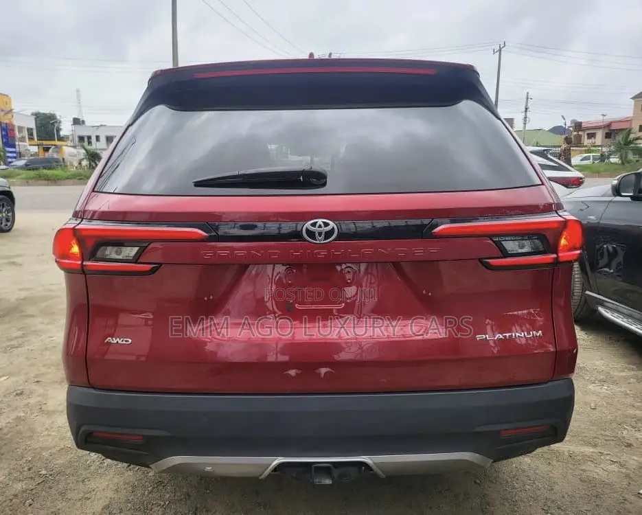 Toyota Highlander Platinum FWD 2024 Red