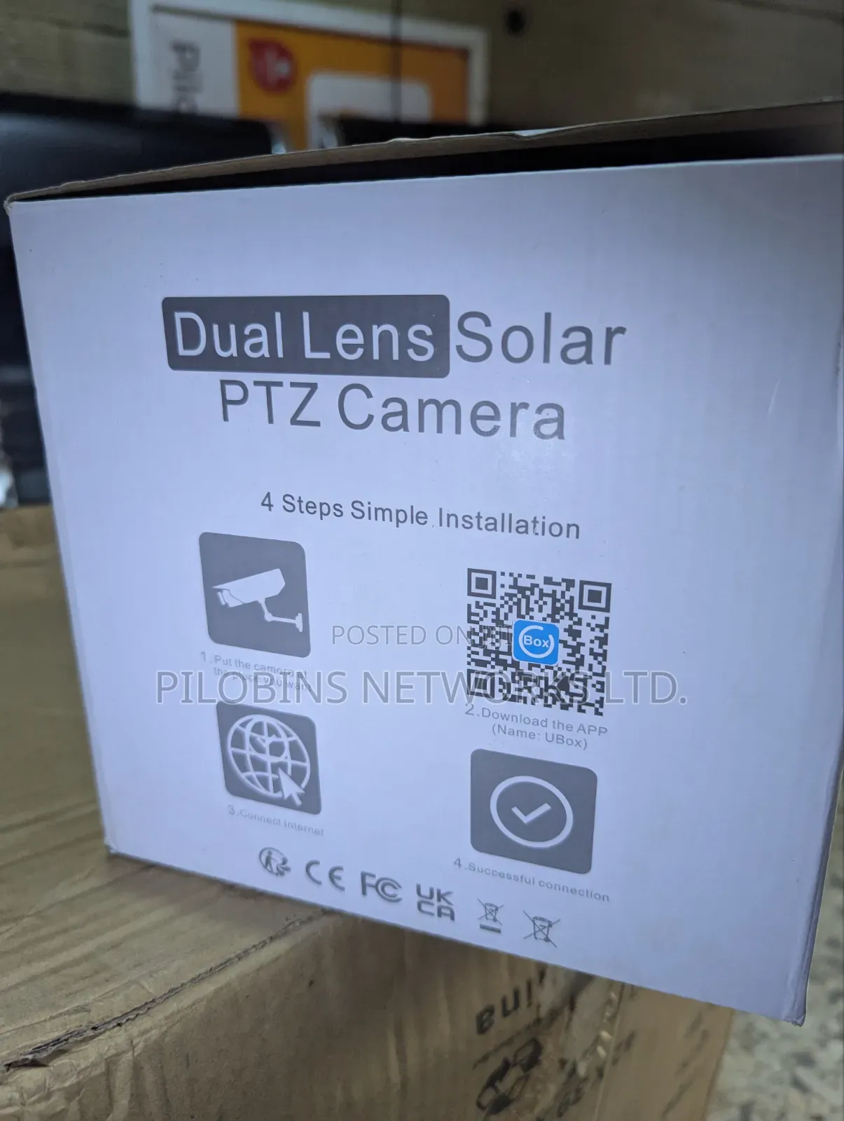 Hd Dual Lens Solar PTZ Camera