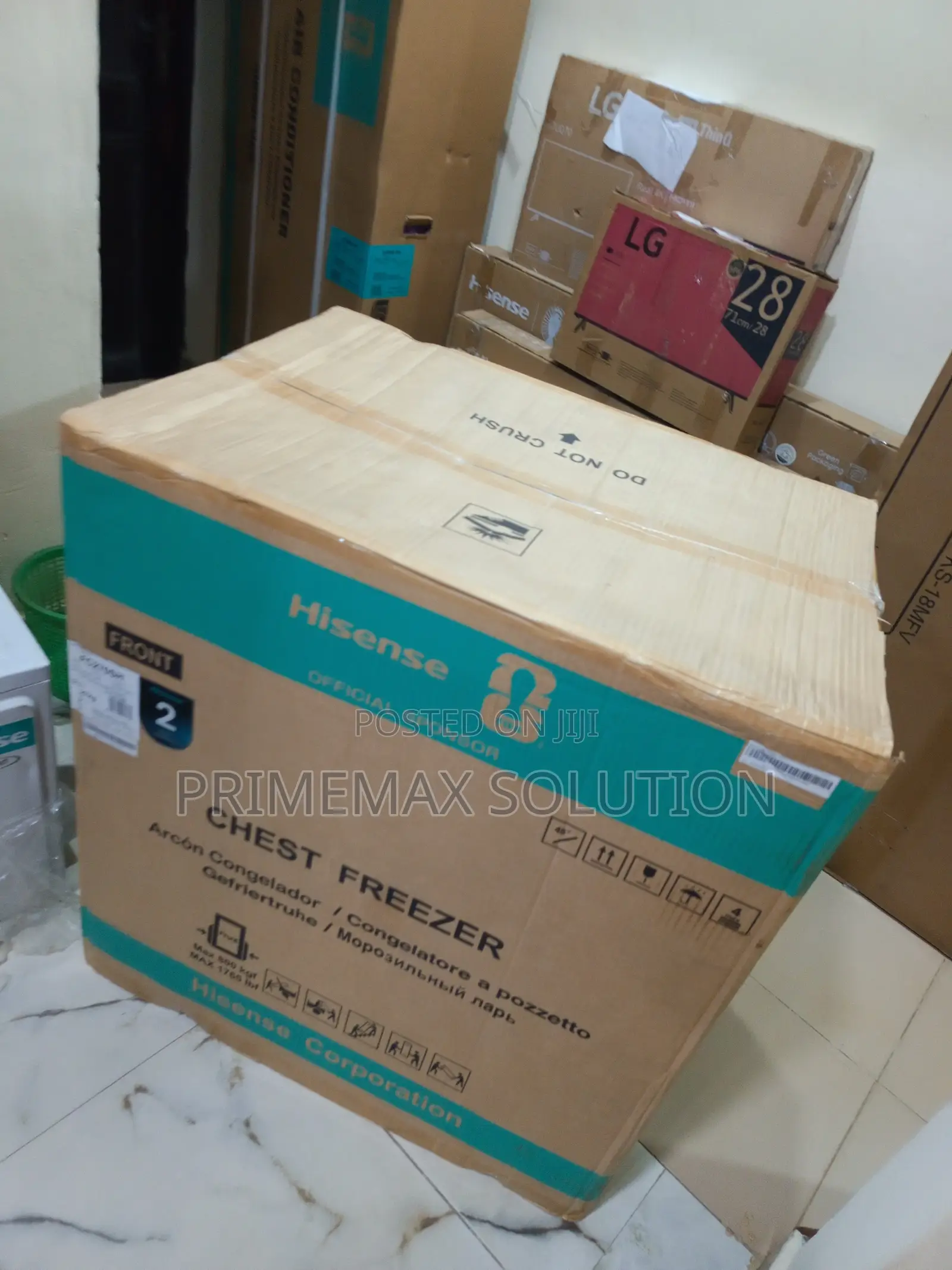 Rapid Cooling 198l Hisense 270SH Chest Freezer