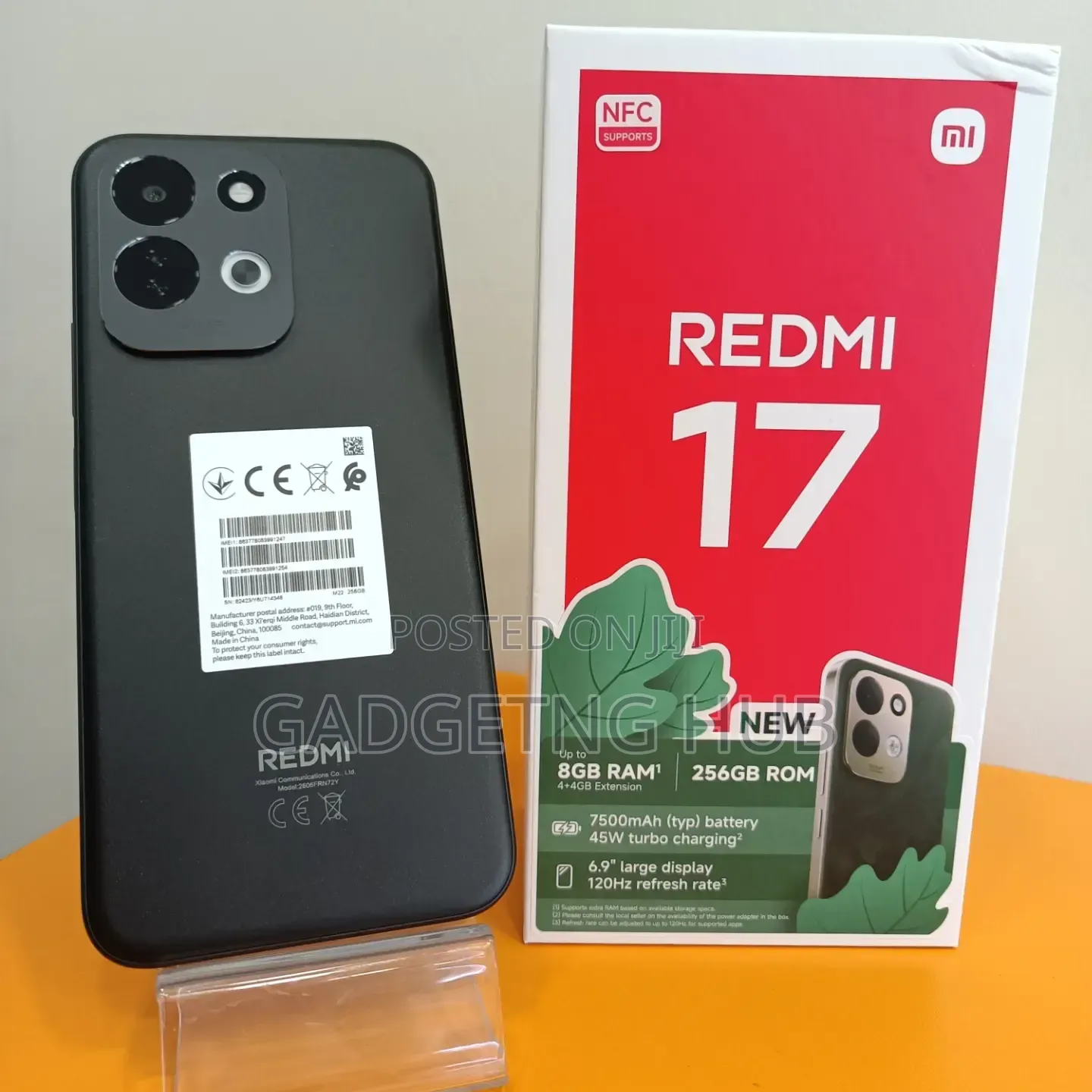 New Xiaomi Redmi 17 256 GB Green