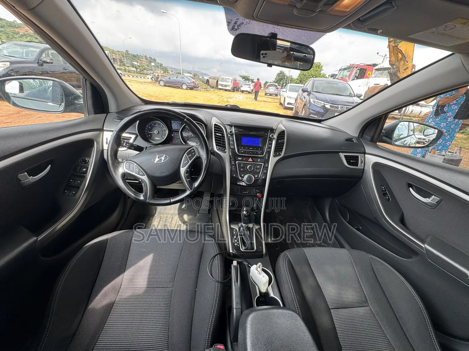 Hyundai Elantra Sport 4dr Sedan (2.0L 4cyl 6A) 2014 Gray