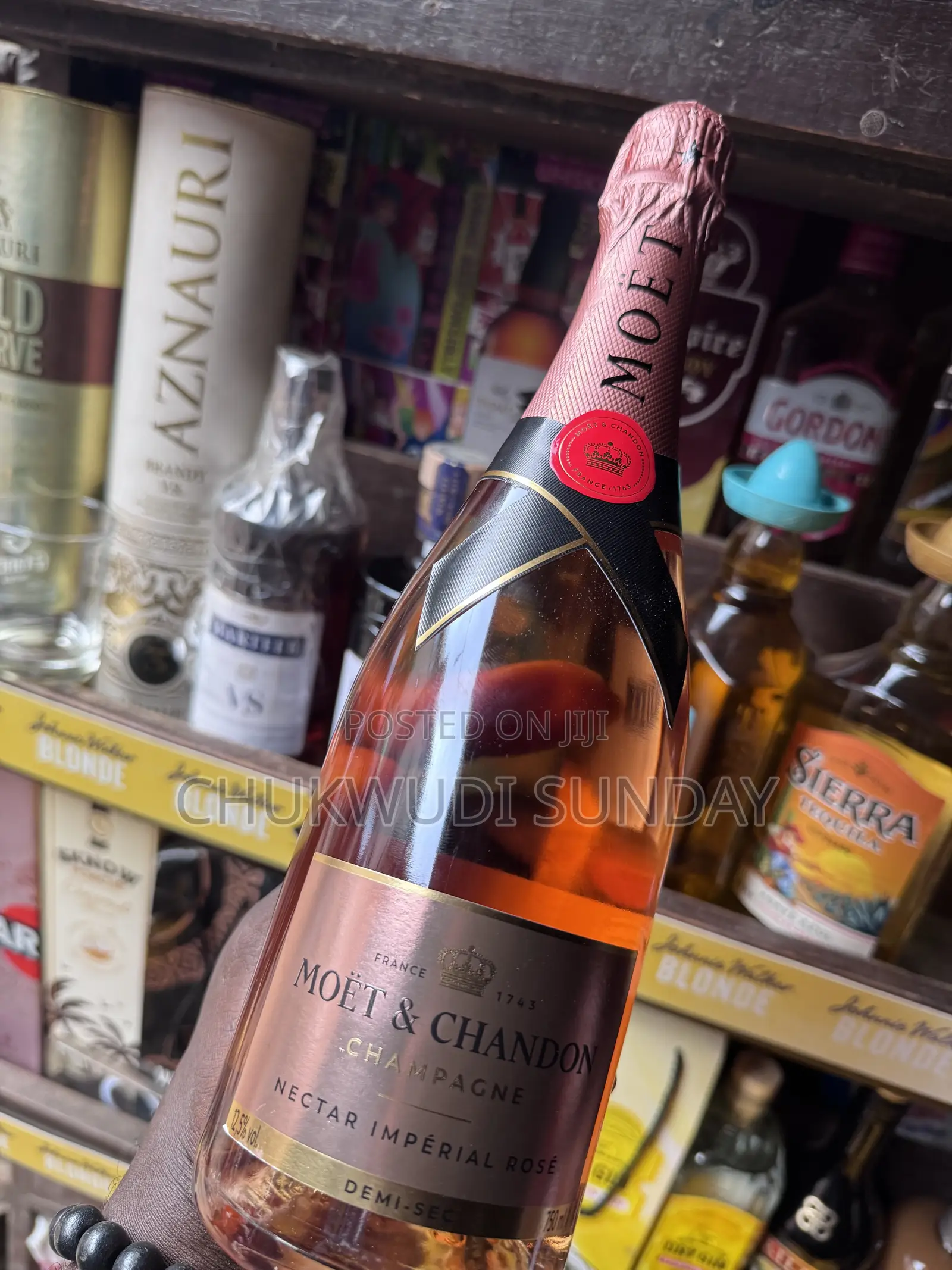 Moet Necter Rose