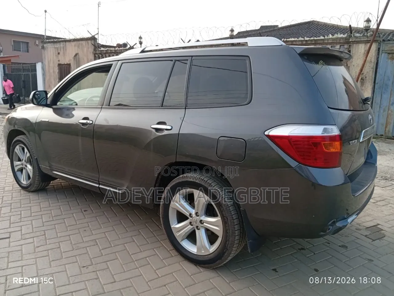 Toyota Highlander 2010 Gray