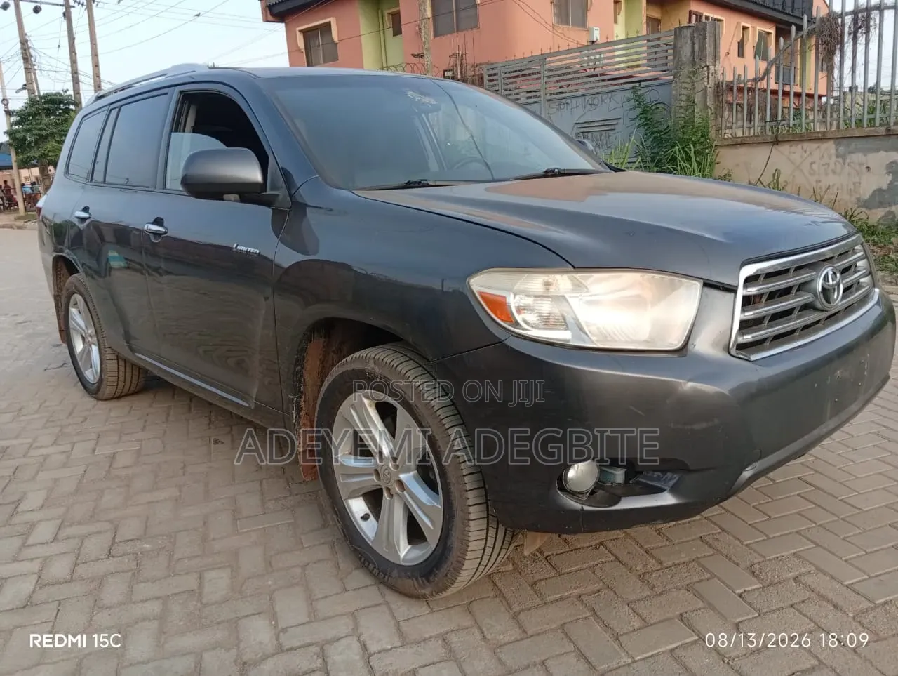 Toyota Highlander 2010 Gray