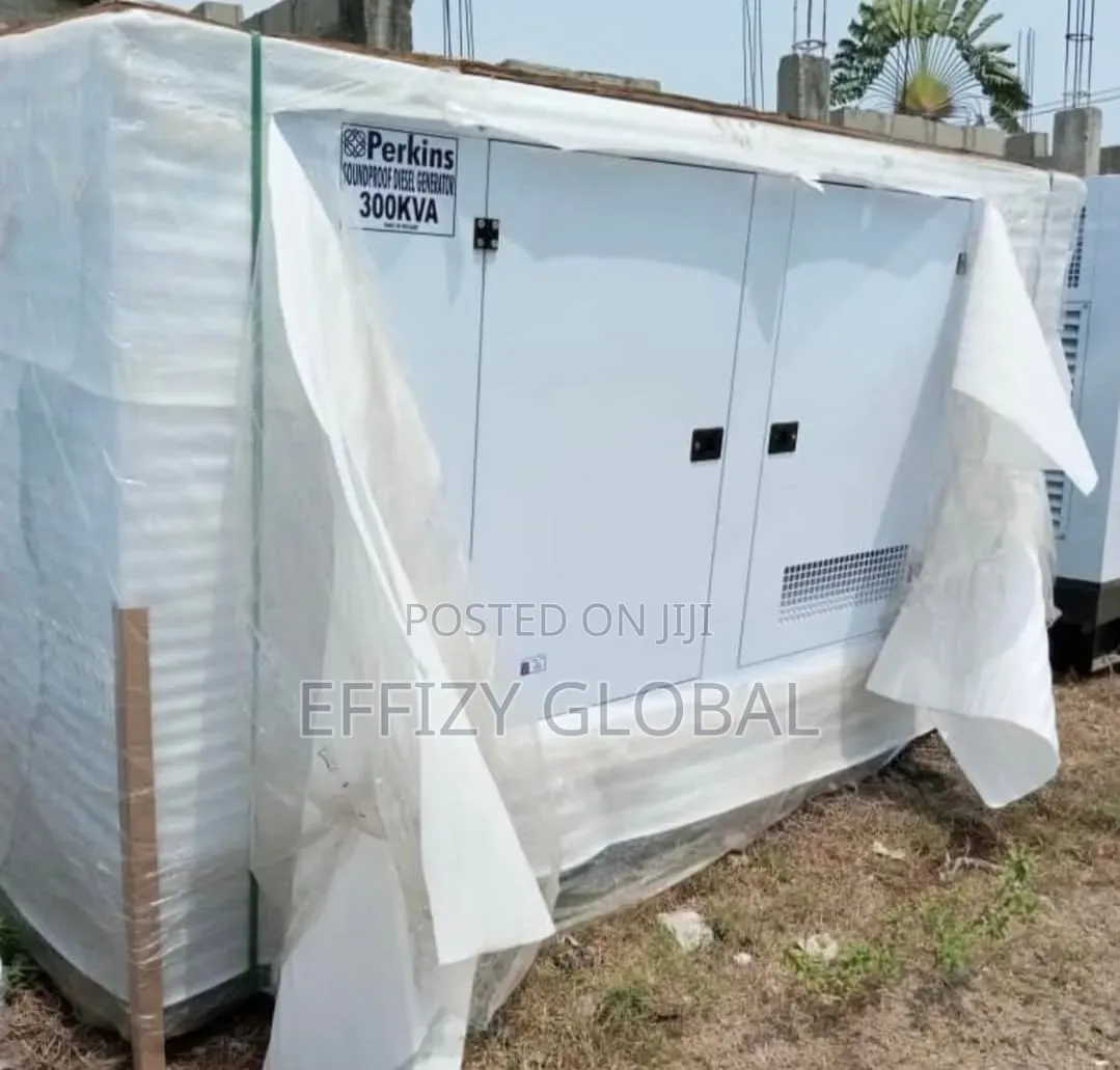 Heavy-Duty Perkins 350kva Soundproof Diesel Generator, 100% Copper