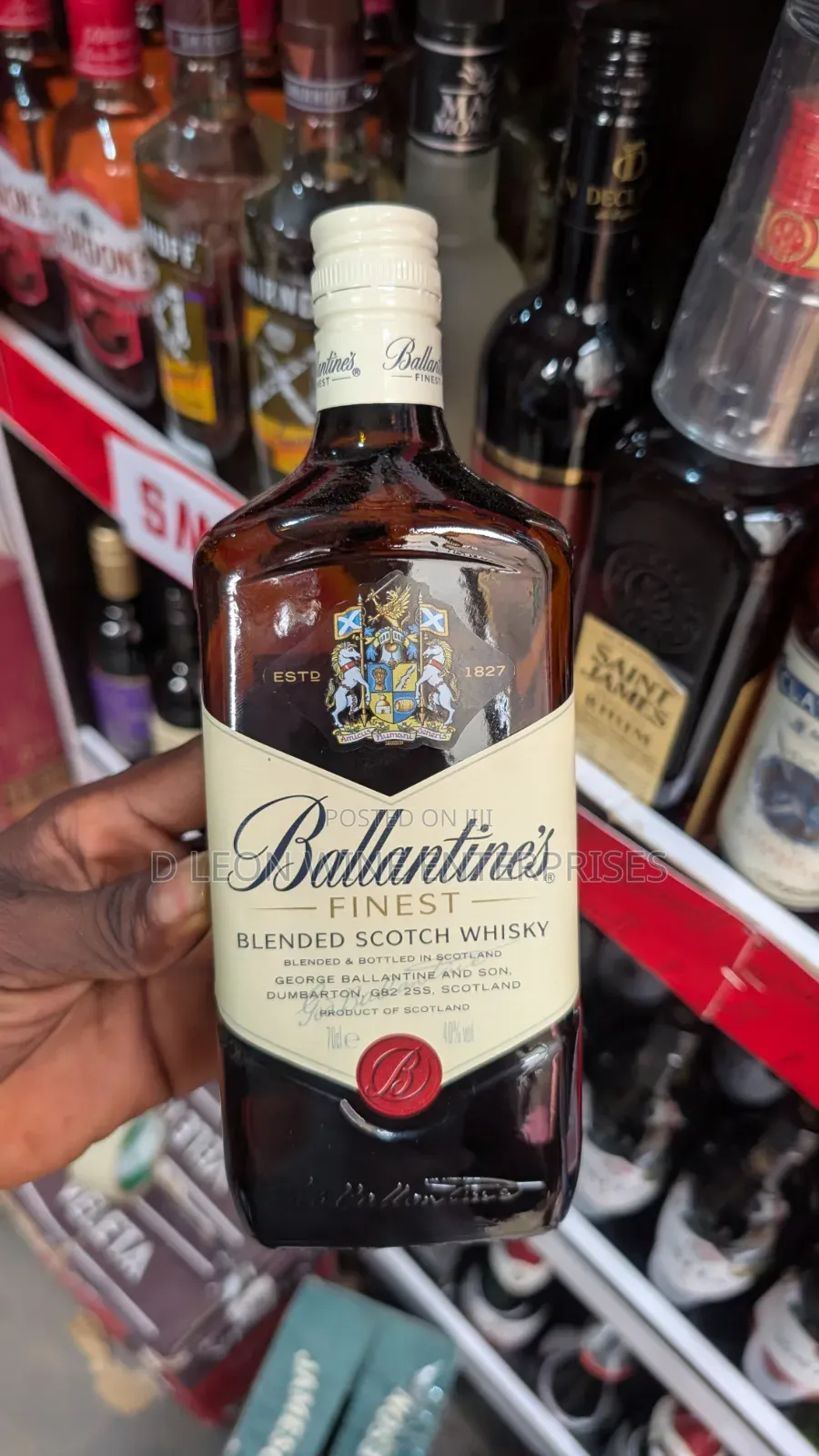 Ballantine's Finest Whiskey