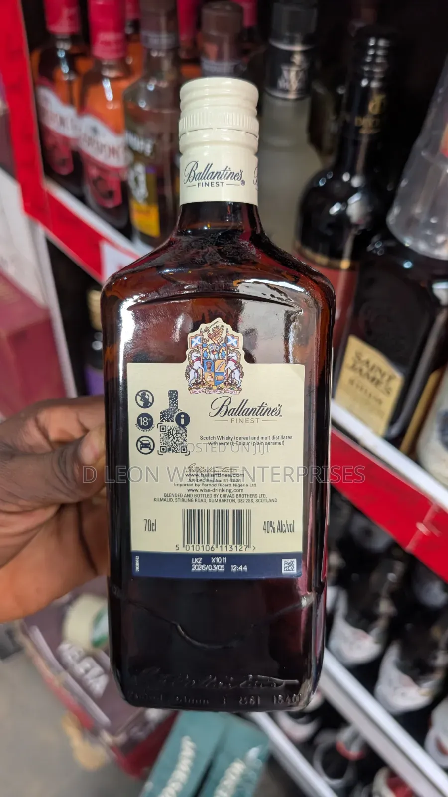 Ballantine's Finest Whiskey
