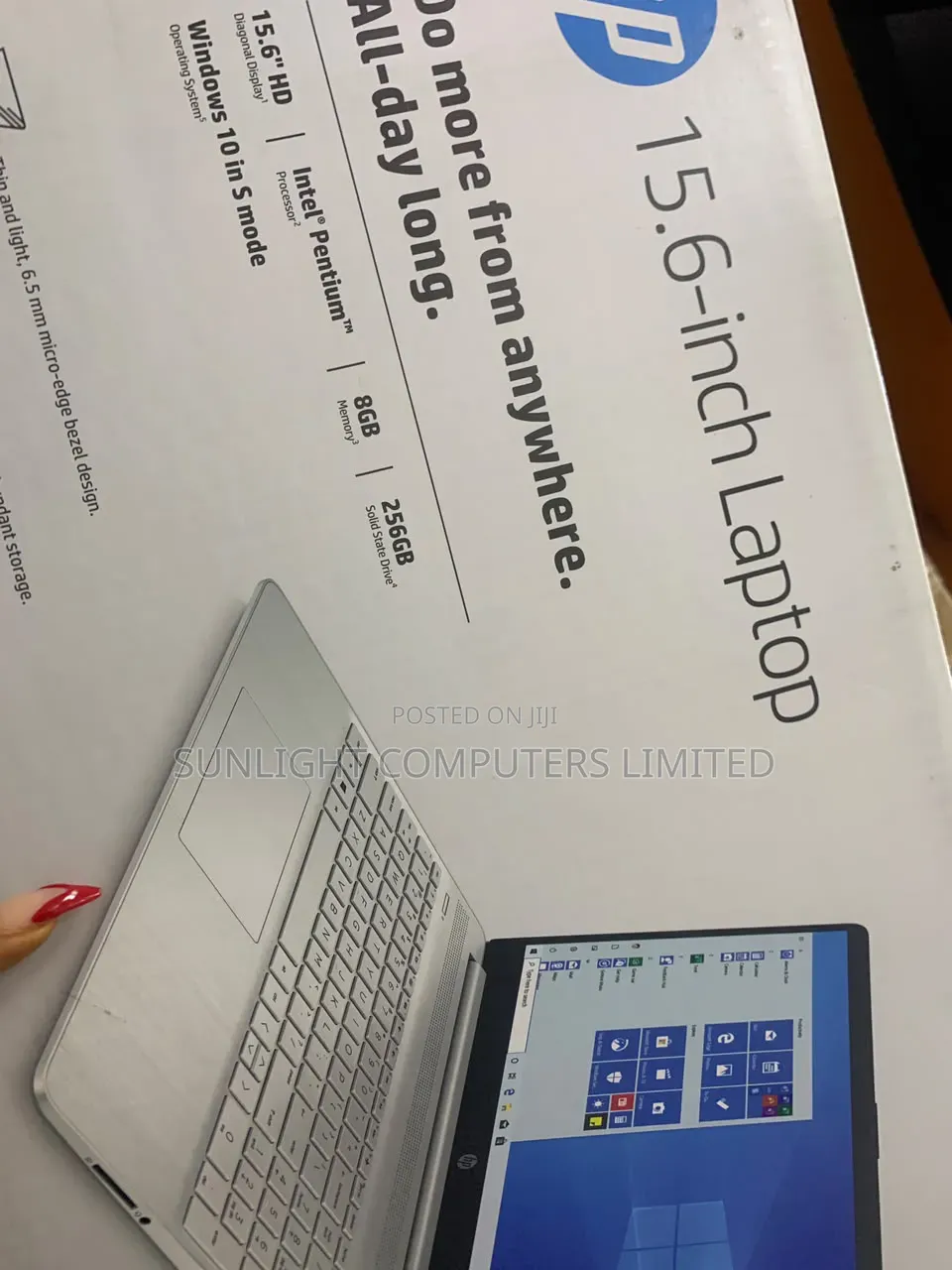 New Laptop HP 15-dy1032wm 8GB Intel Pentium SSD 256GB