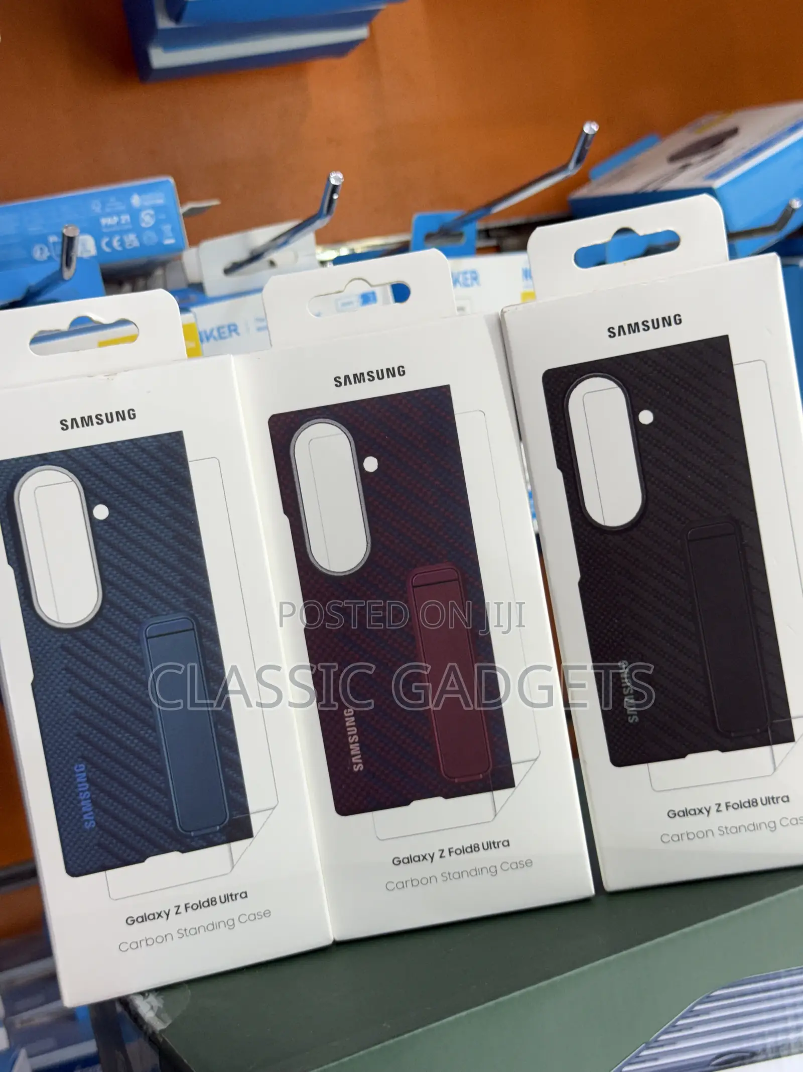 Official Carbon Standing Case for Samsung Galaxy Z Fold 8 Ultra